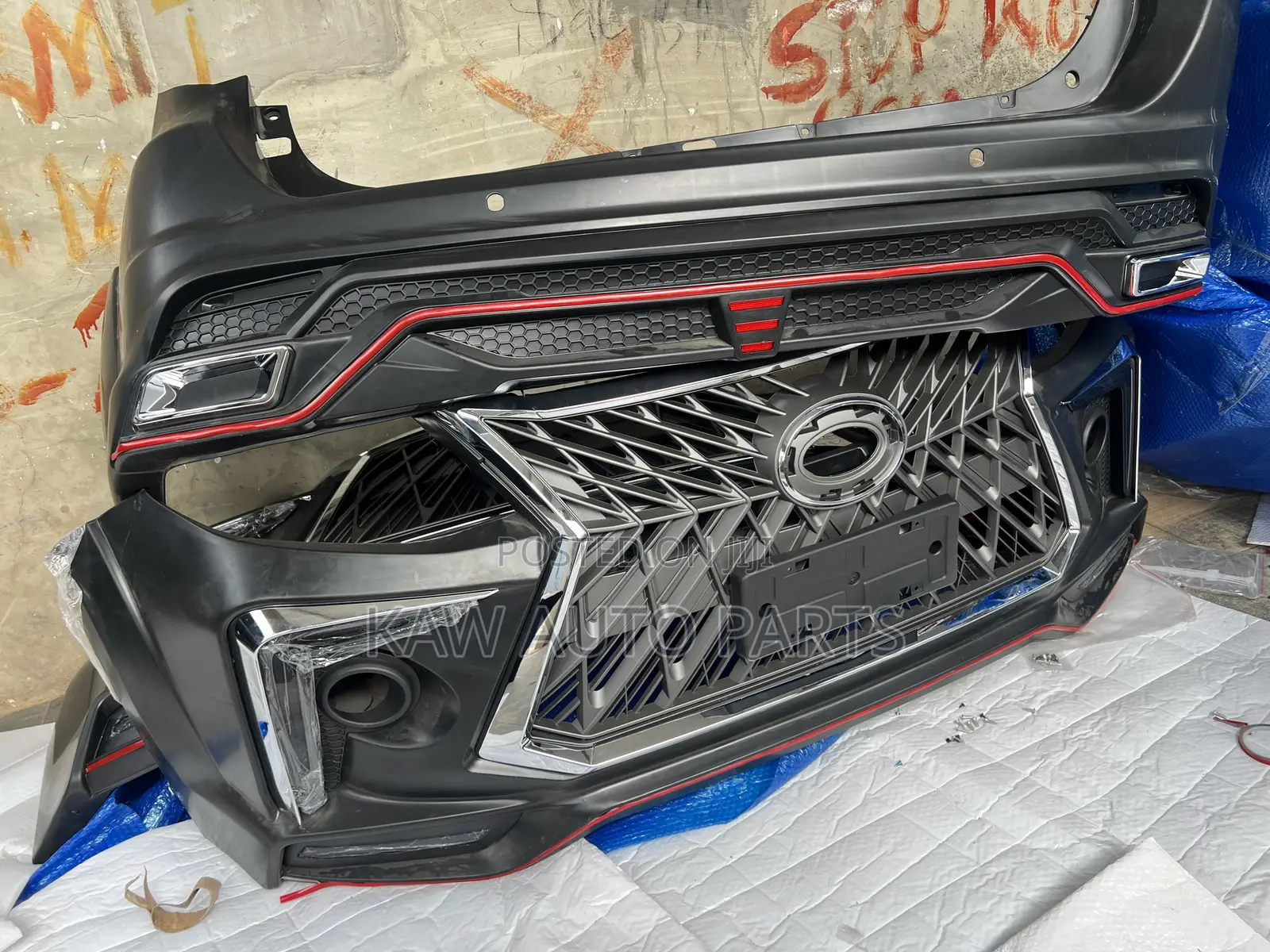 2012,2013,2014  Front And  Back Bumper For Toyota Fortuner