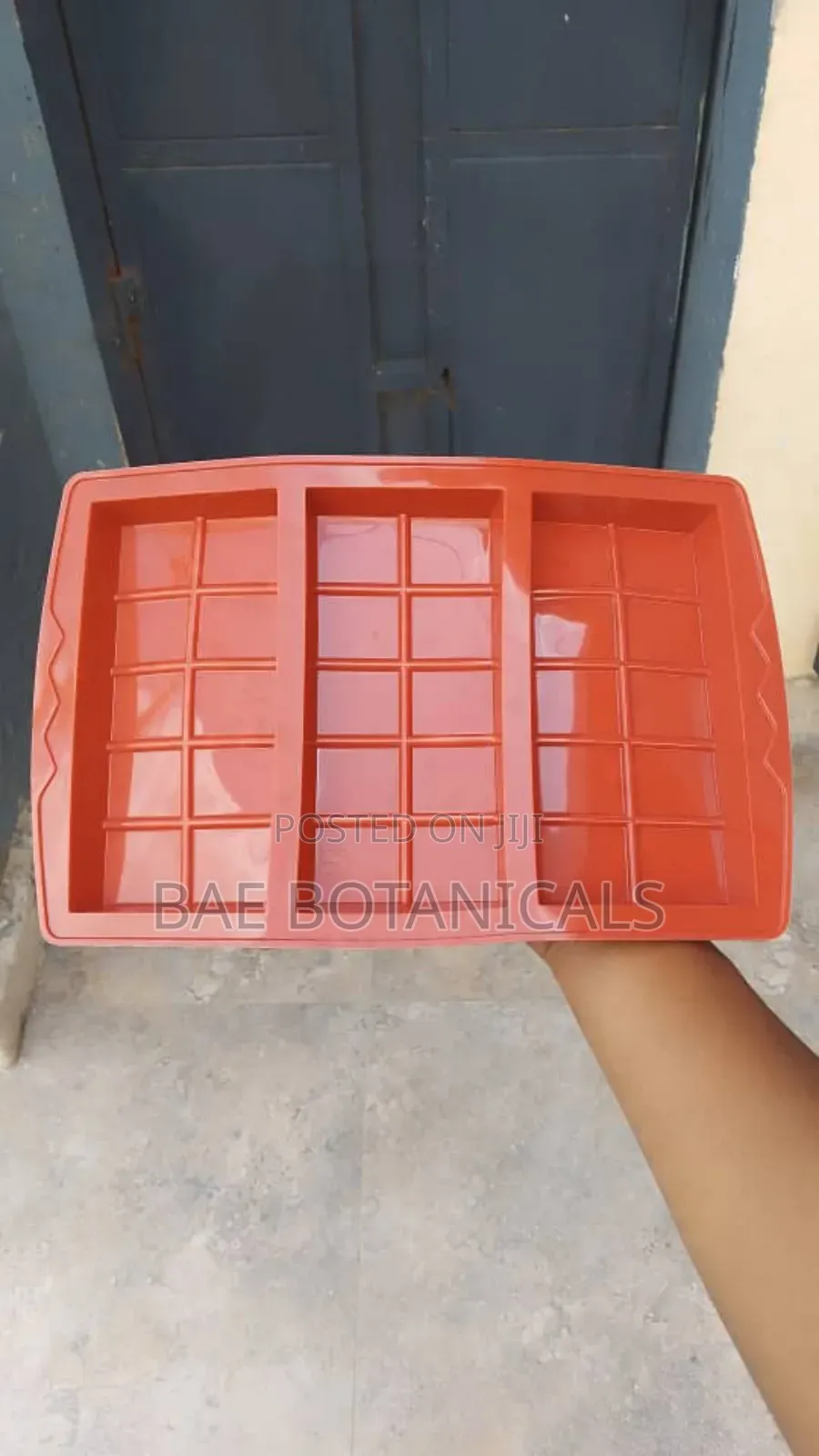 3 Cavity/Block Silicone Chocolate Mold