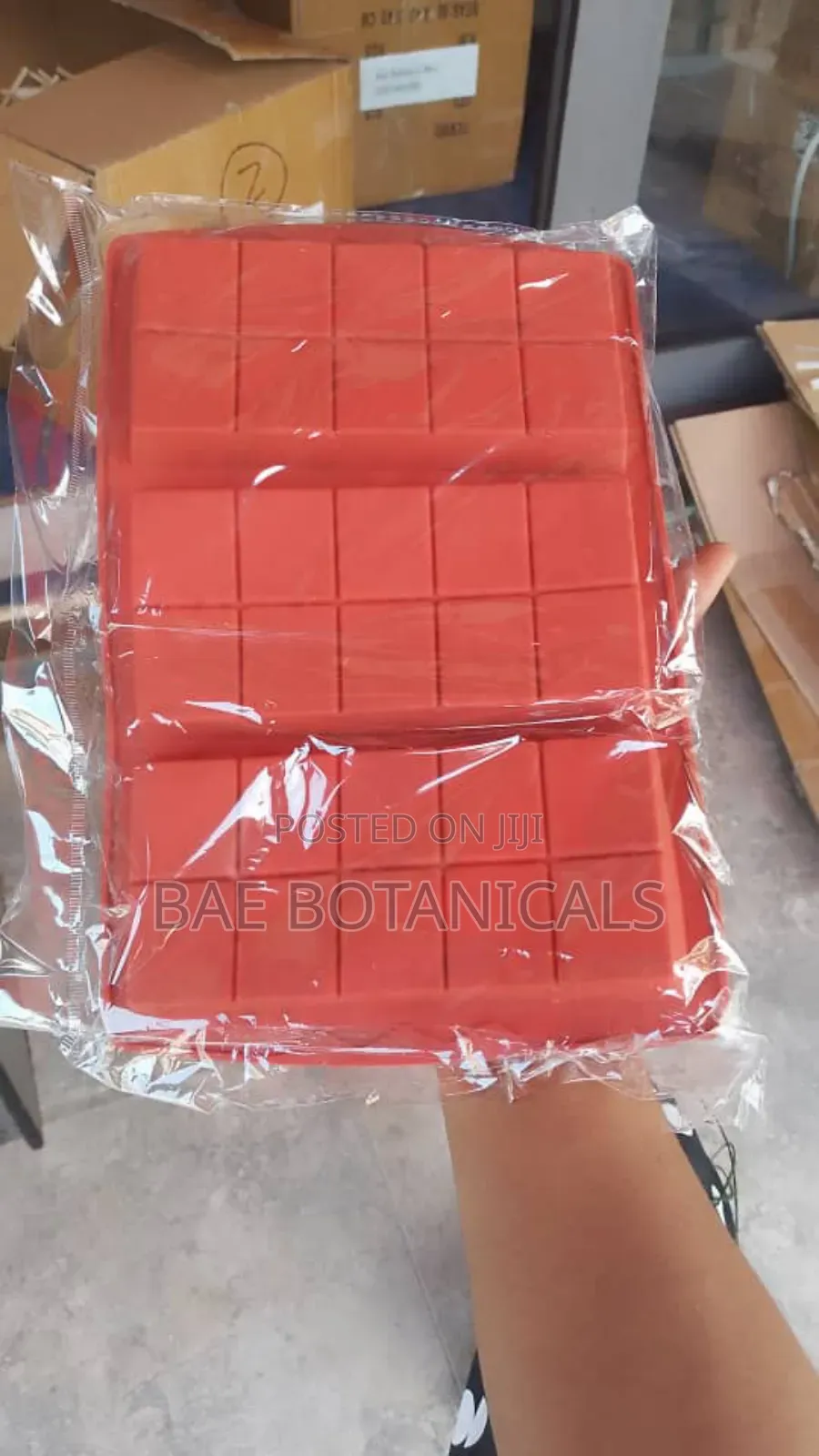 3 Cavity/Block Silicone Chocolate Mold