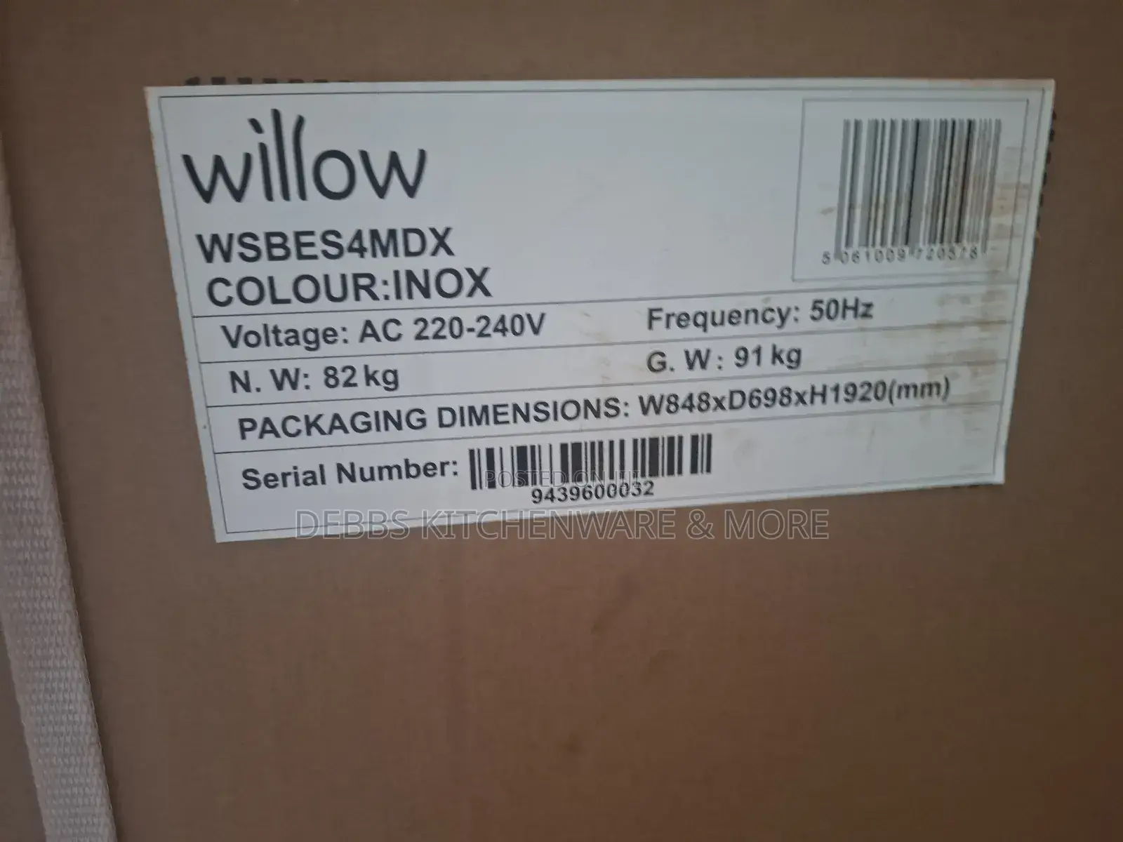 Willow 4 Door Fridge Uk