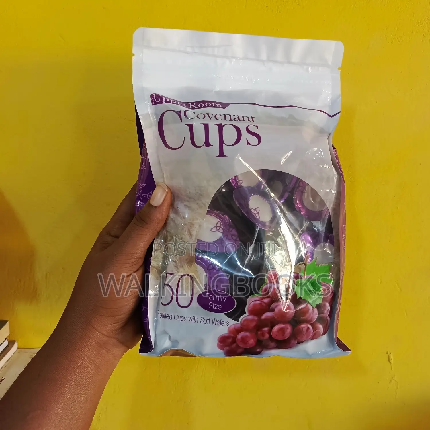 Prefilled Cups With Soft Wafers, Communion Wine