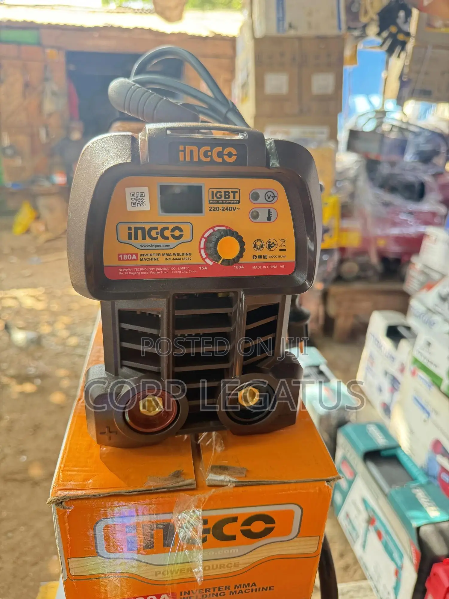 Ingco 180a 60% Duty Cycle Welding Machine