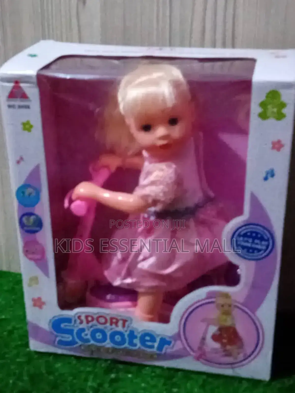Battery Opened Scooter and Baby Doll