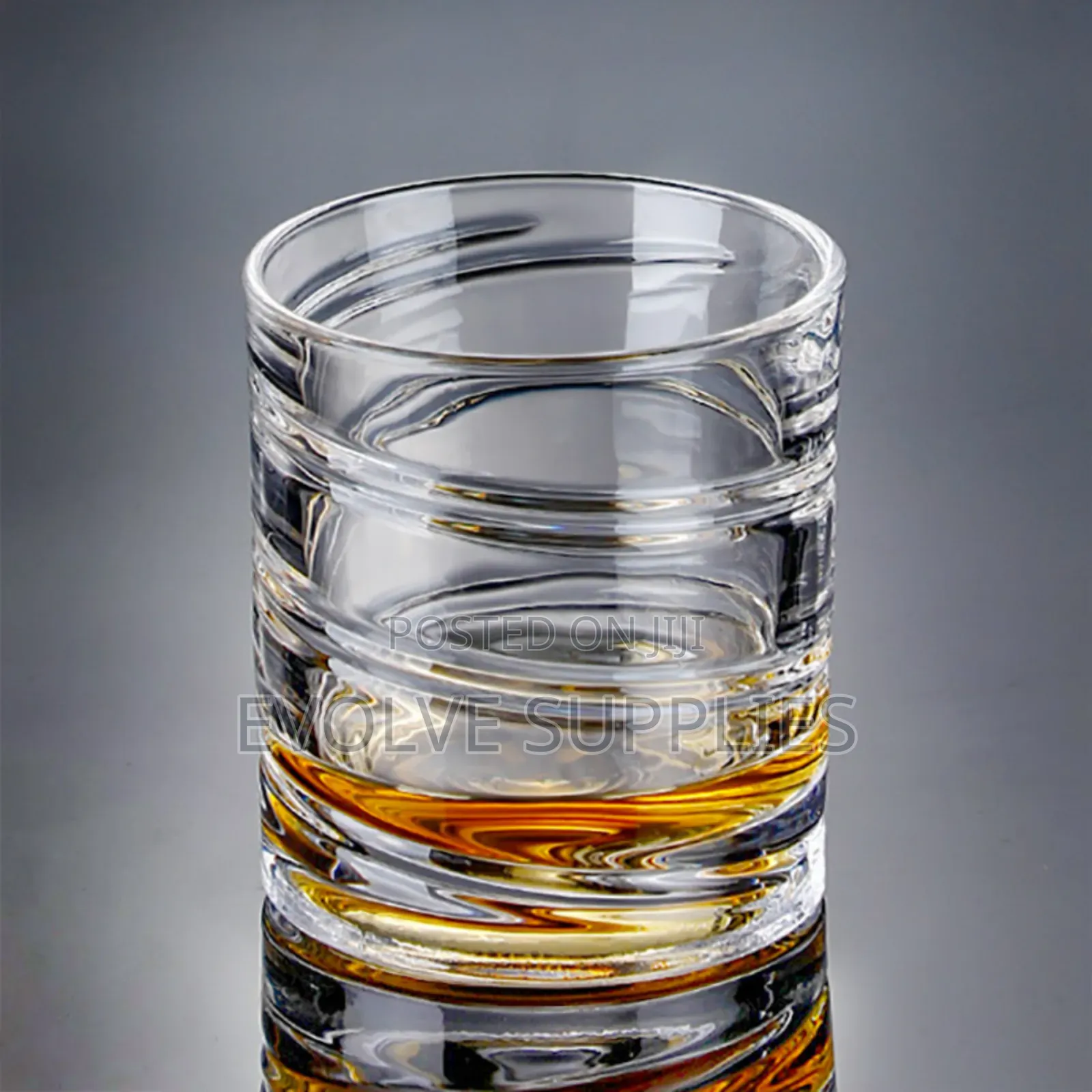 350ml Swirl Design Whiskey Glass (6pcs)