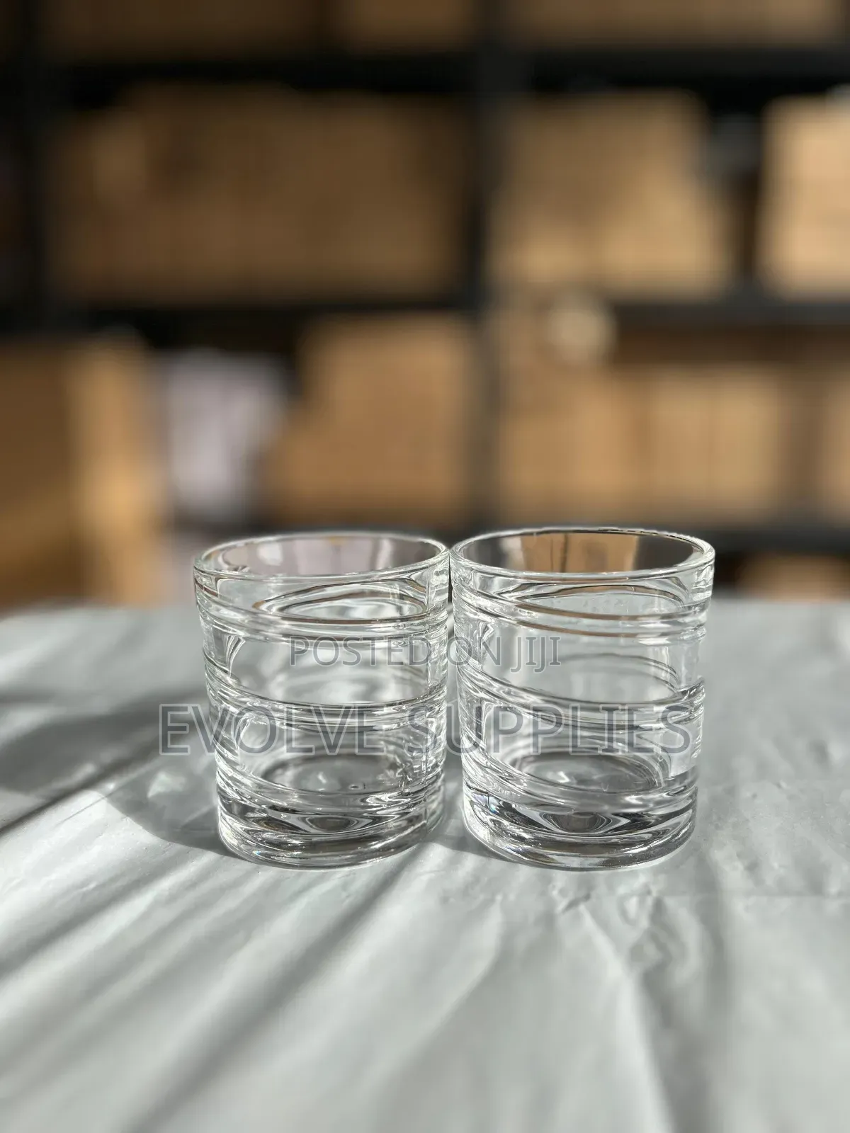 350ml Swirl Design Whiskey Glass (6pcs)