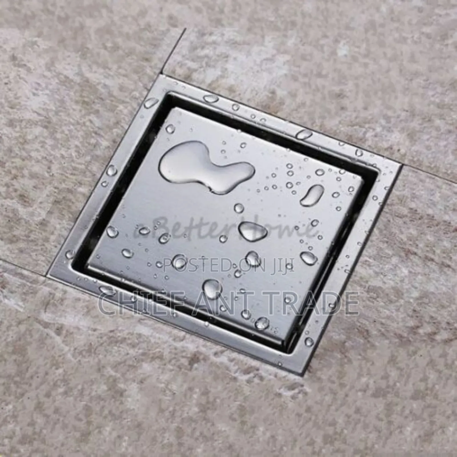 Floor Drains 10cm Silver 555