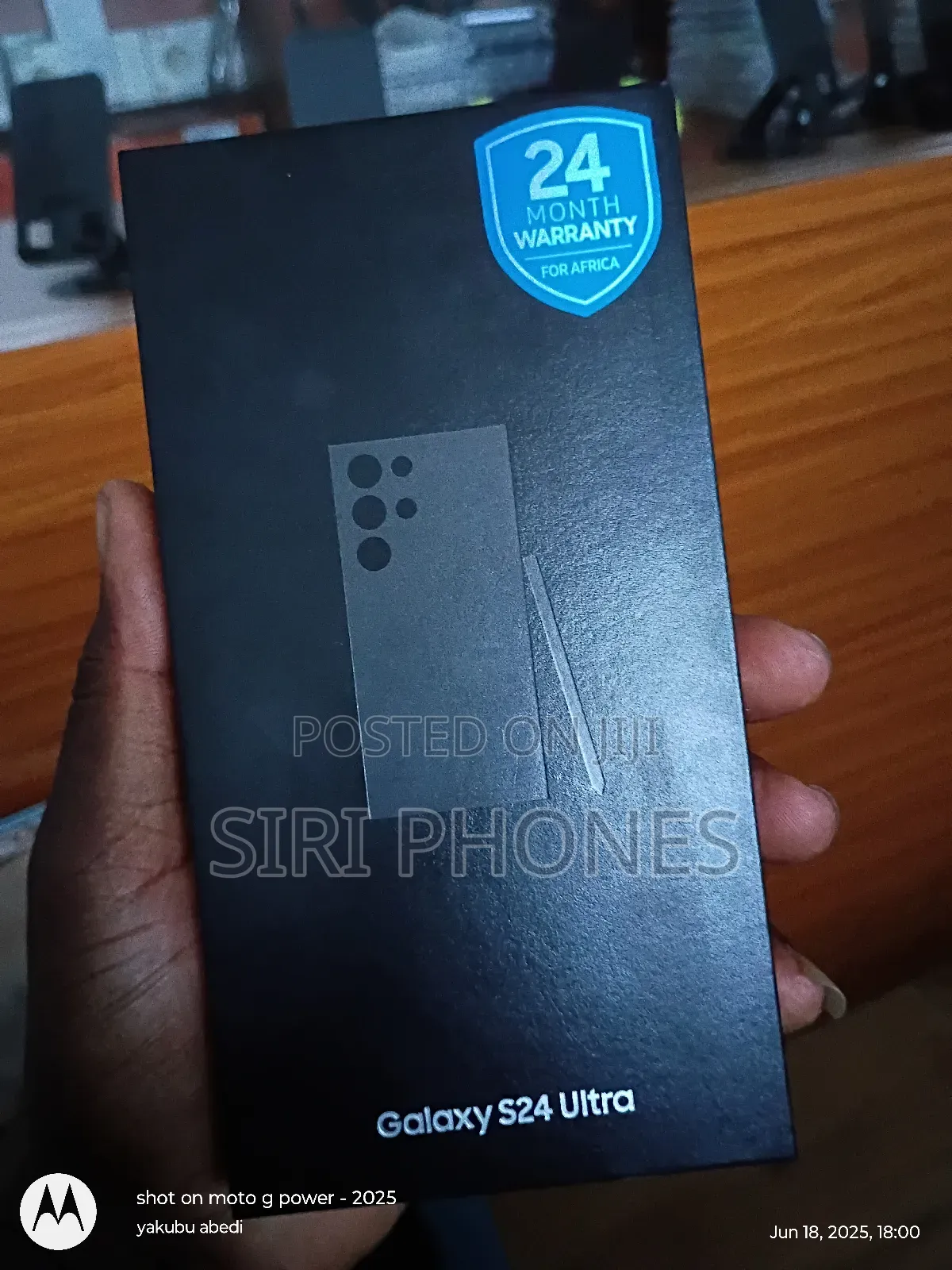 New Samsung Galaxy S24 Ultra 256 GB Black