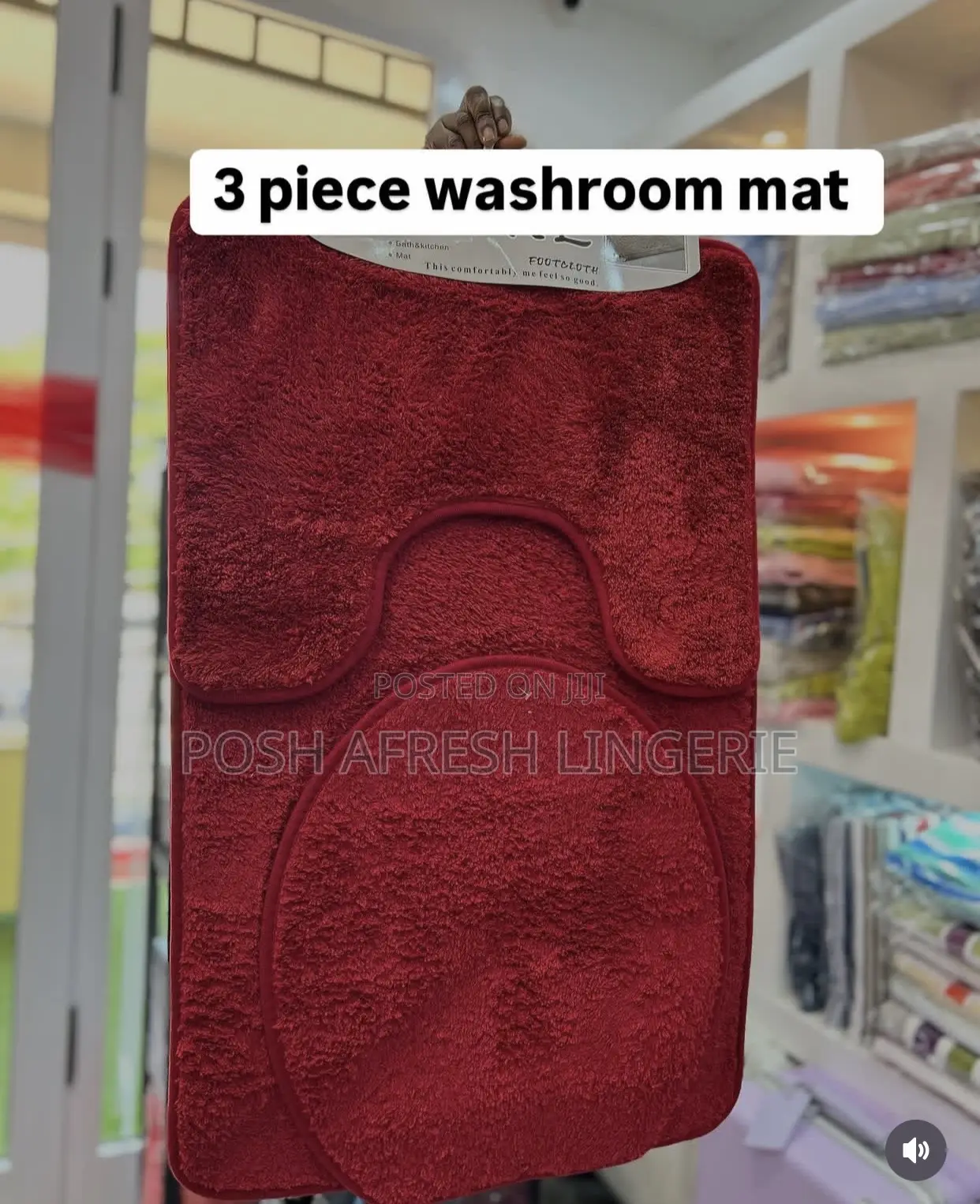 3 in 1 Bathroom Door Mat