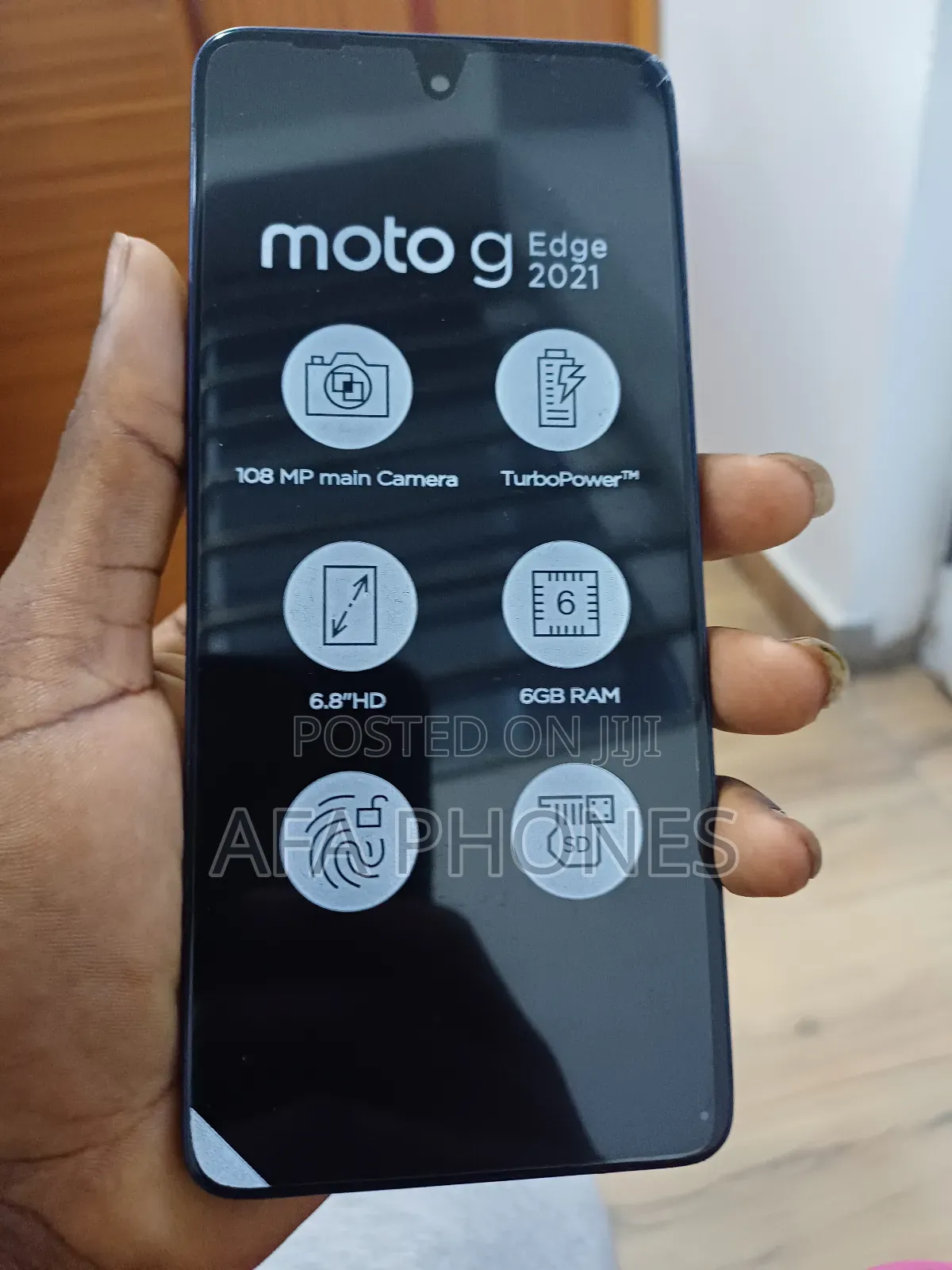 Motorola Edge 5G UW (2021) 256 GB Blue