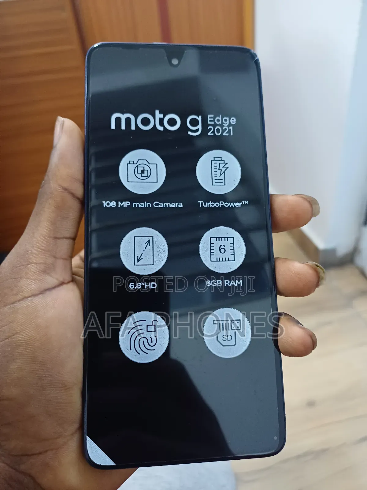 Motorola Edge 5G UW (2021) 256 GB Blue
