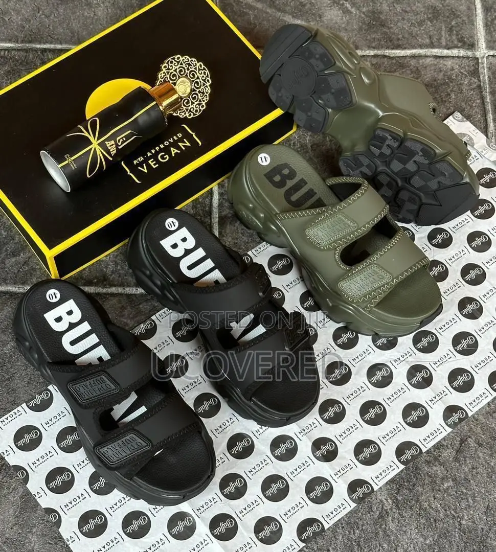 Buffalo Open Toe Waterproof Slide Sandal
