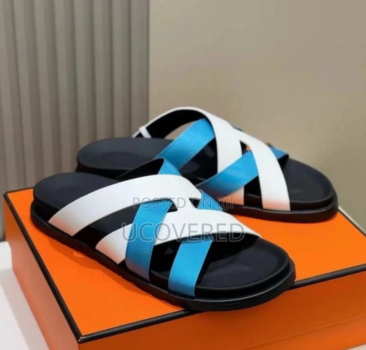 Hermes Men’S Slippers Breathable Flip Flops Outdoor Sandal