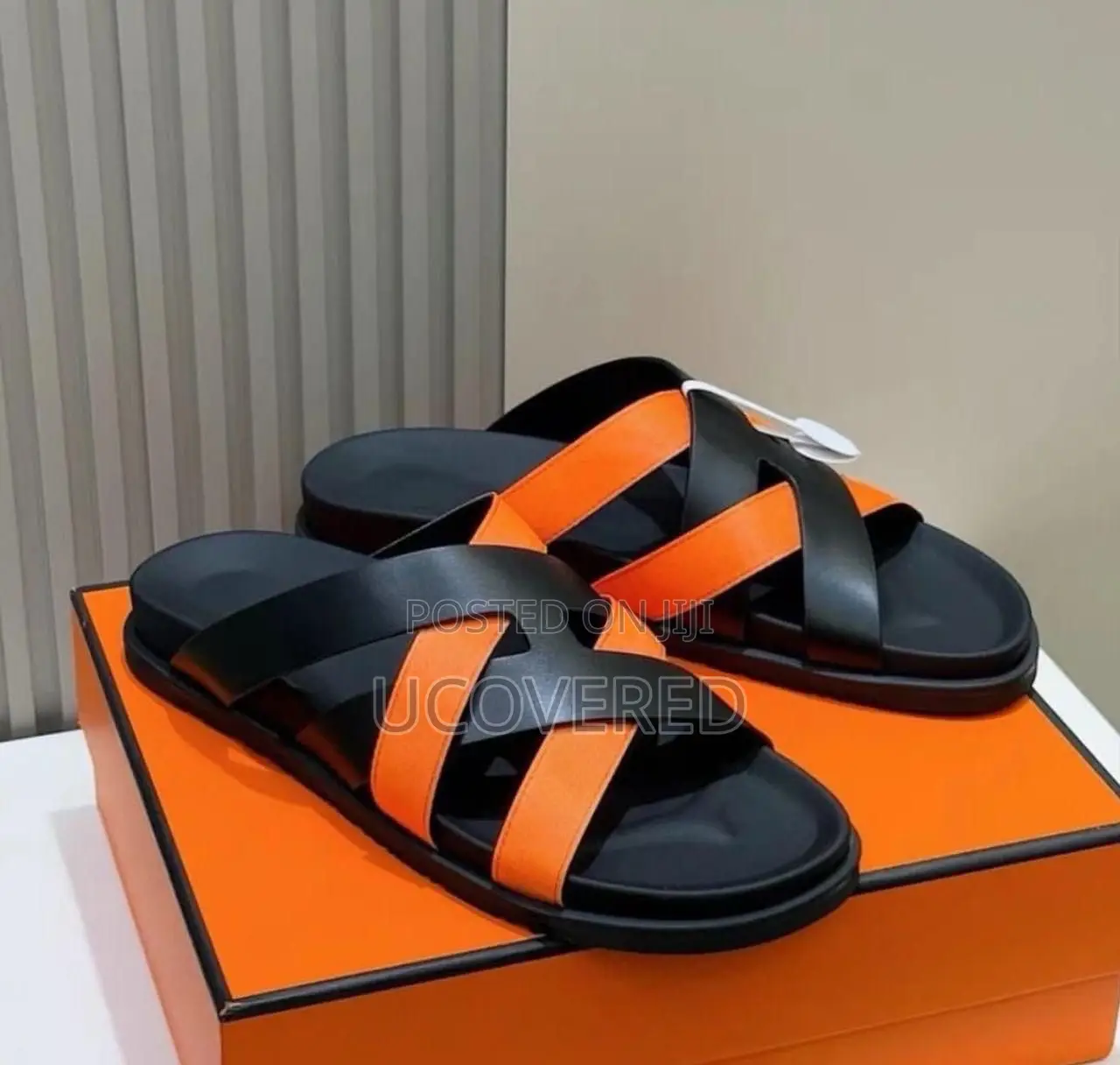 Hermes Men’S Slippers Breathable Flip Flops Outdoor Sandal