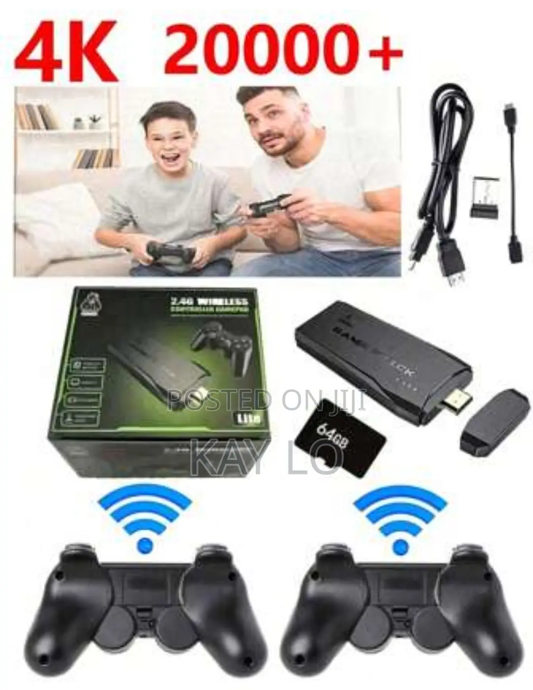 M8 Gaming Tv Console (3000+ Games)