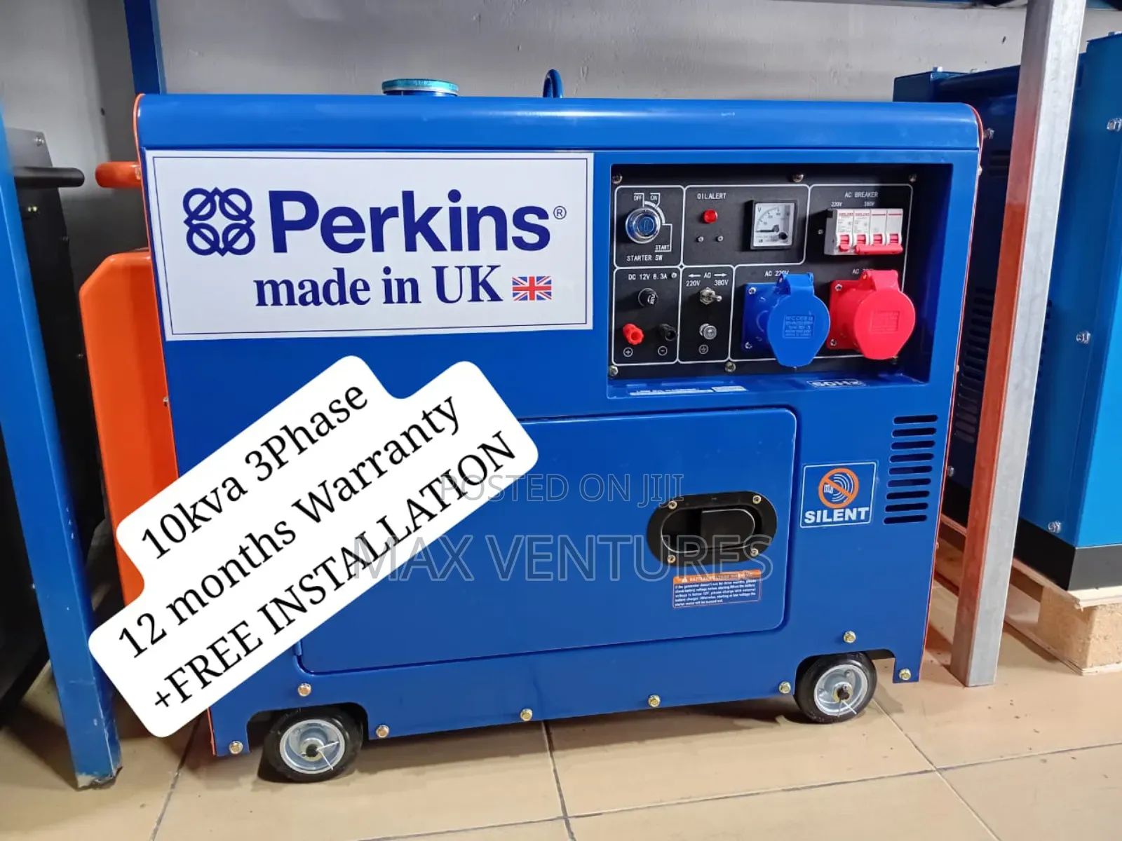 10kva Diesel Perkins 3phase Generator Adaptable 3phase 10kva