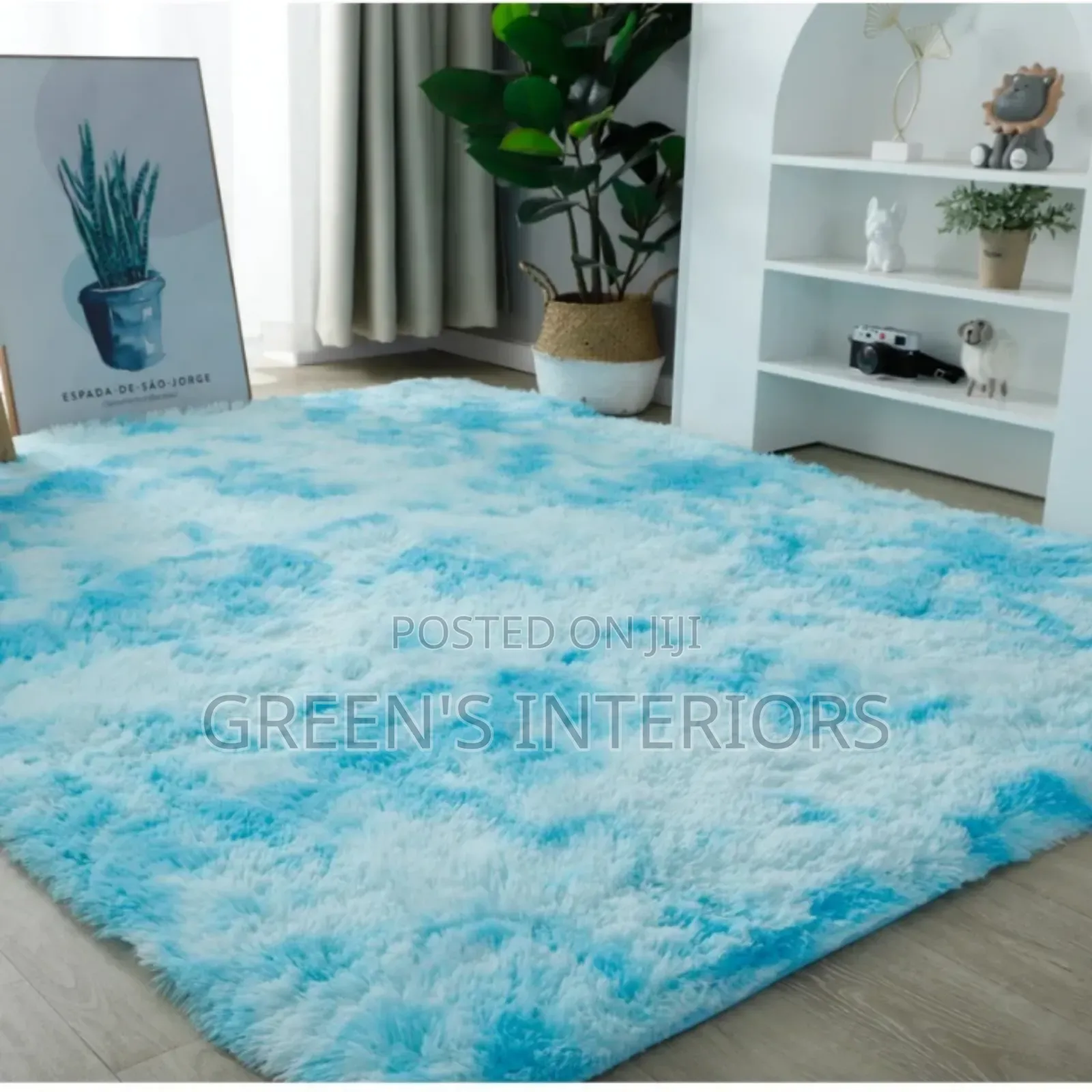 Normal Weight Fluffy Carpet Available