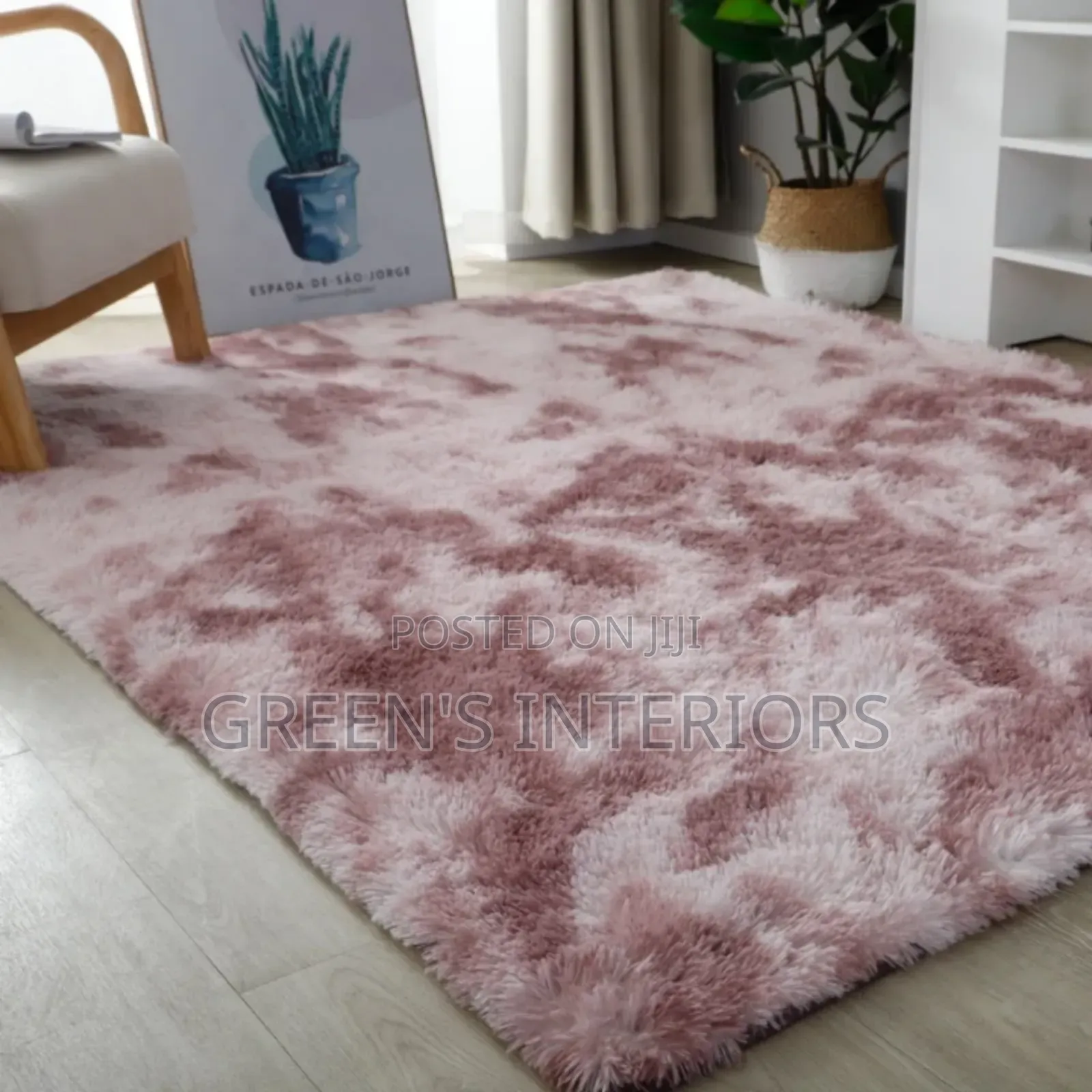 Normal Weight Fluffy Carpet Available