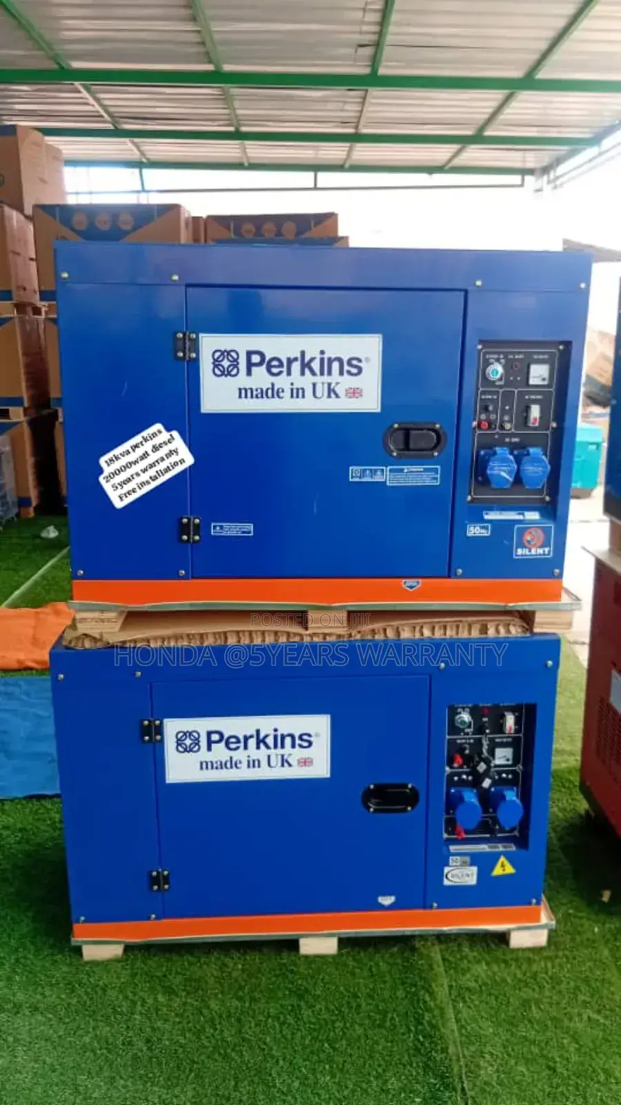 Efficient Solutions Perkins 18kva 20000watt Generator 18kva