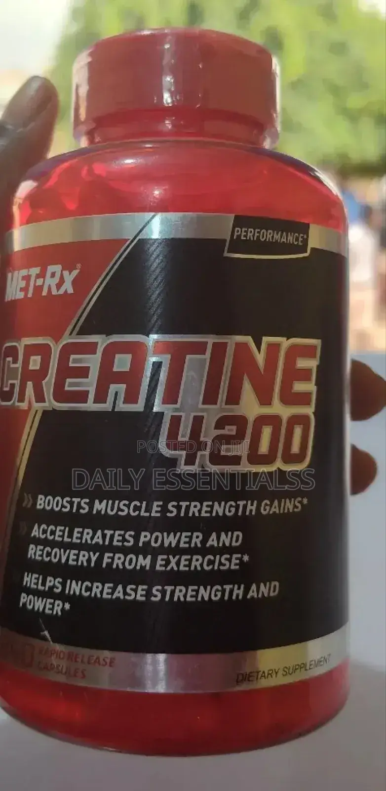 Maximum Gains With Met Rx Creatine 4200