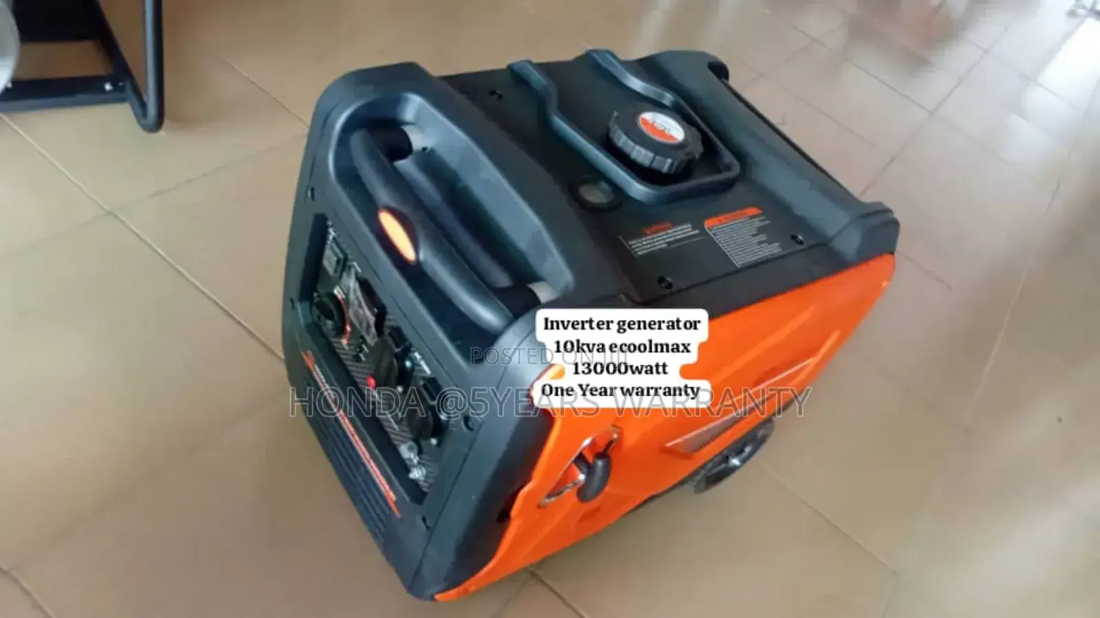 Energy for All Ecoolmax Inverter 10kva 13000watt Petrol 10kv