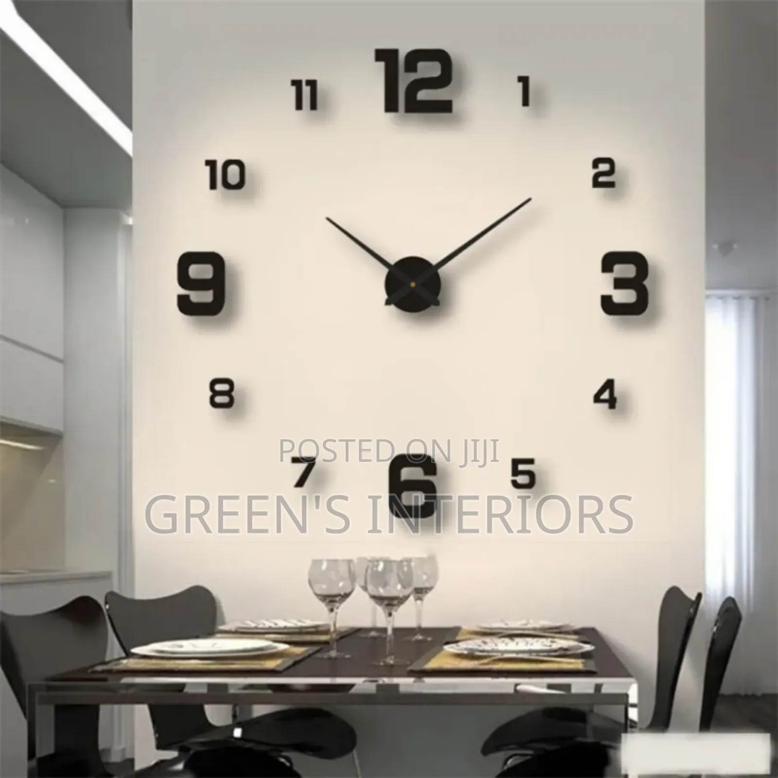 Beautiful Flameless Wall Clock