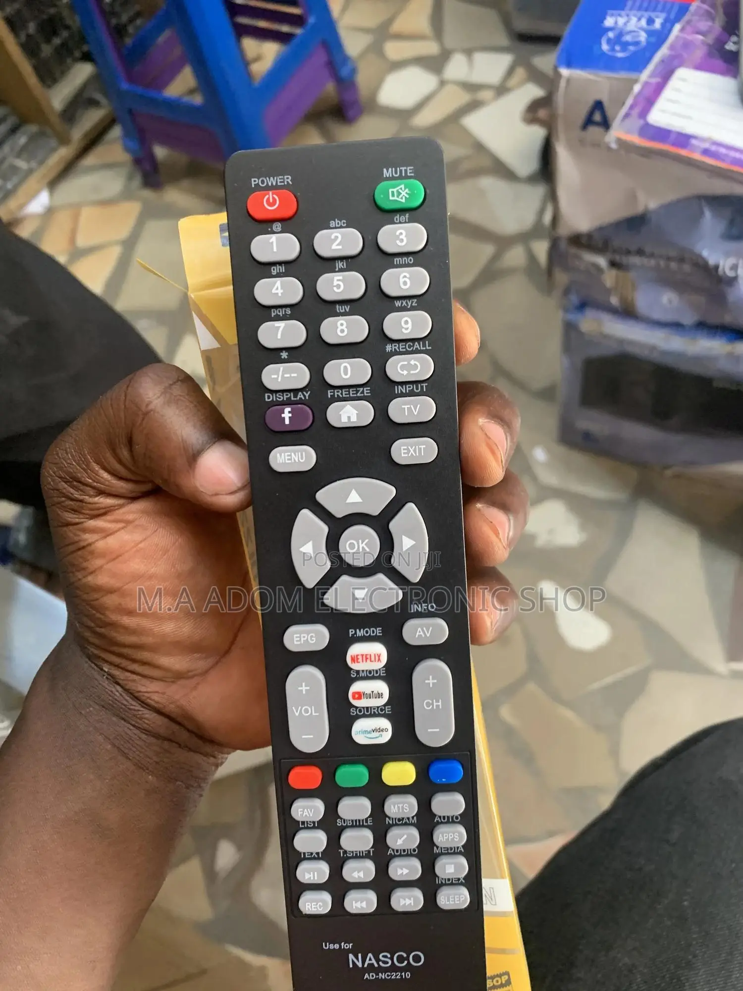 Remote Control for Nasco LCD Led TVS