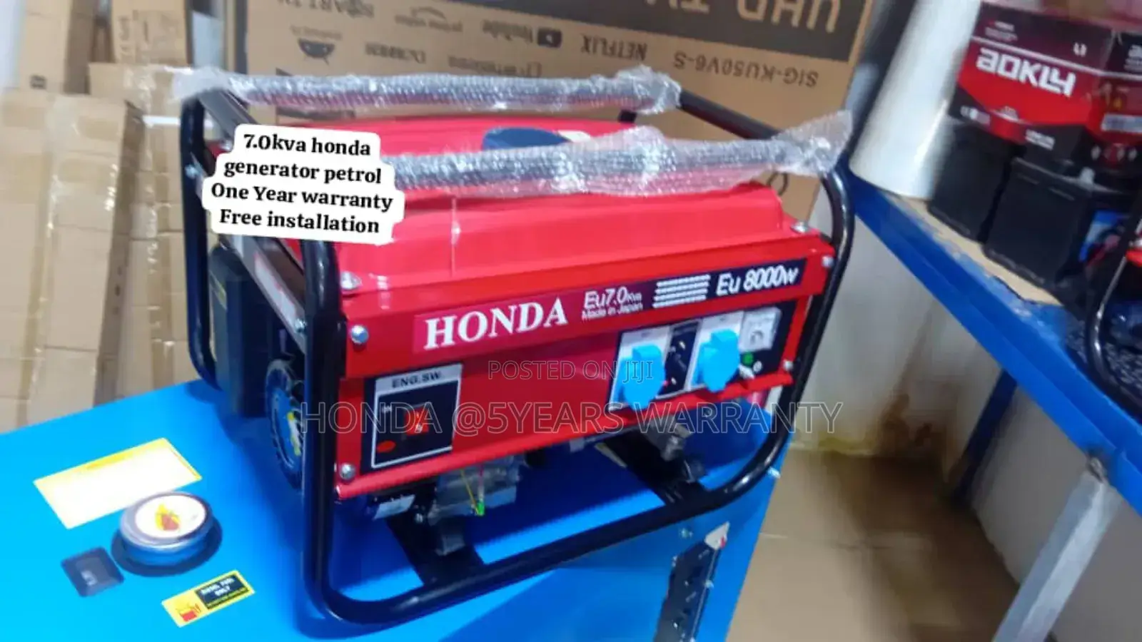 Green Energy Honda 7.0kva 8000watt Generator Honda 7.0kva