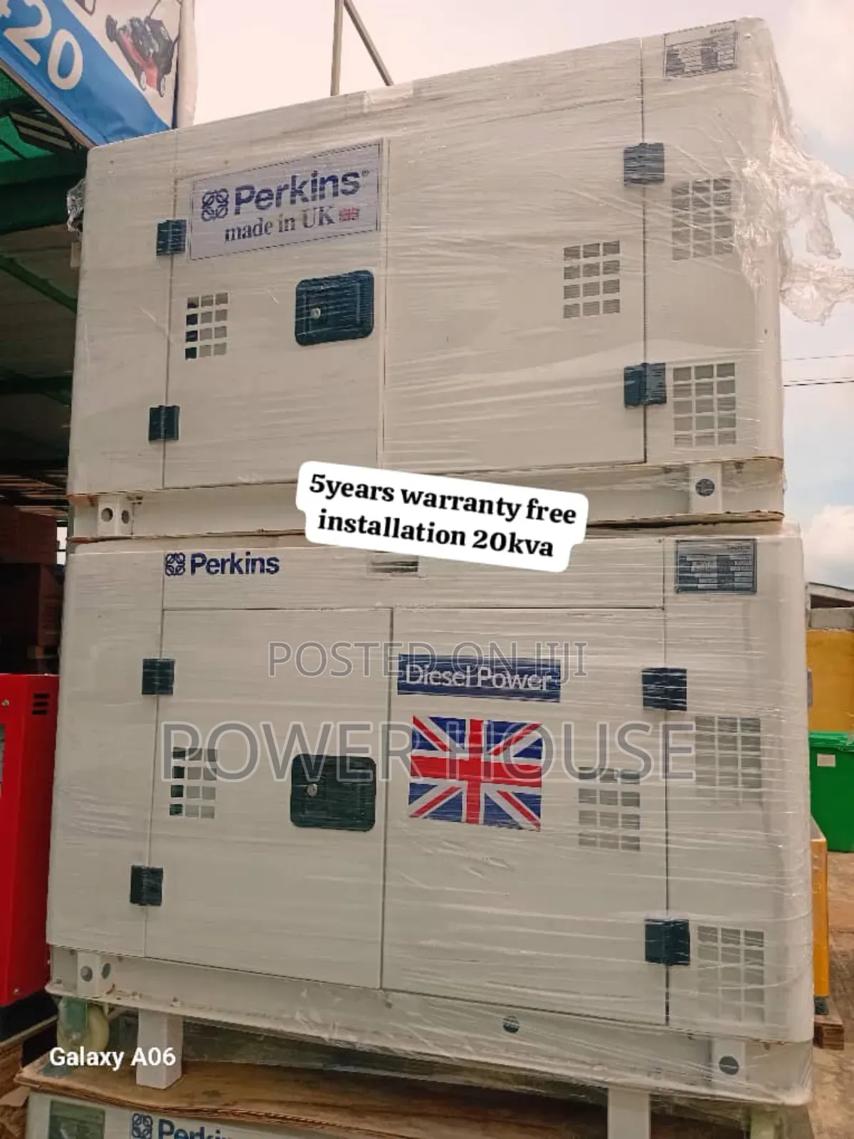 Hub Gold 20kva Perkins Diesel Generator 20kva Diesel