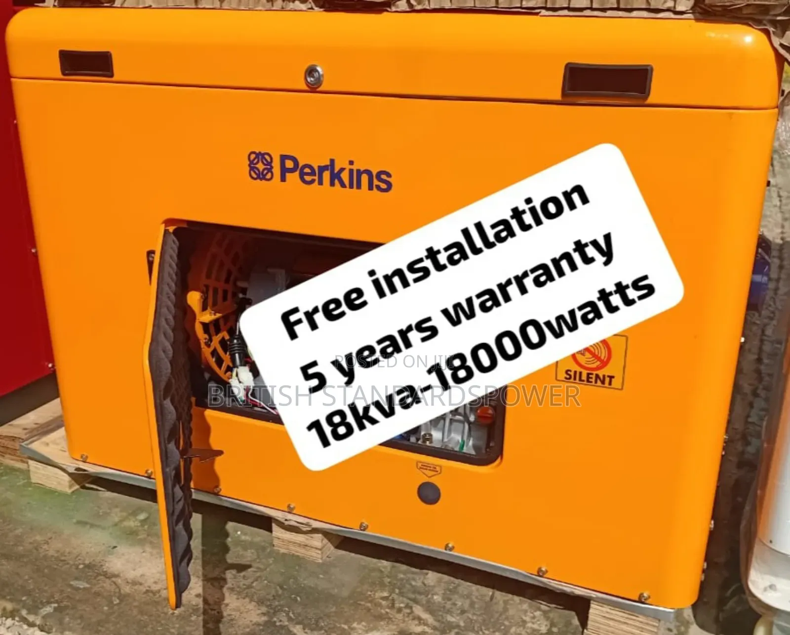Industrial Grade Power 18kva Diesel Powered Generator