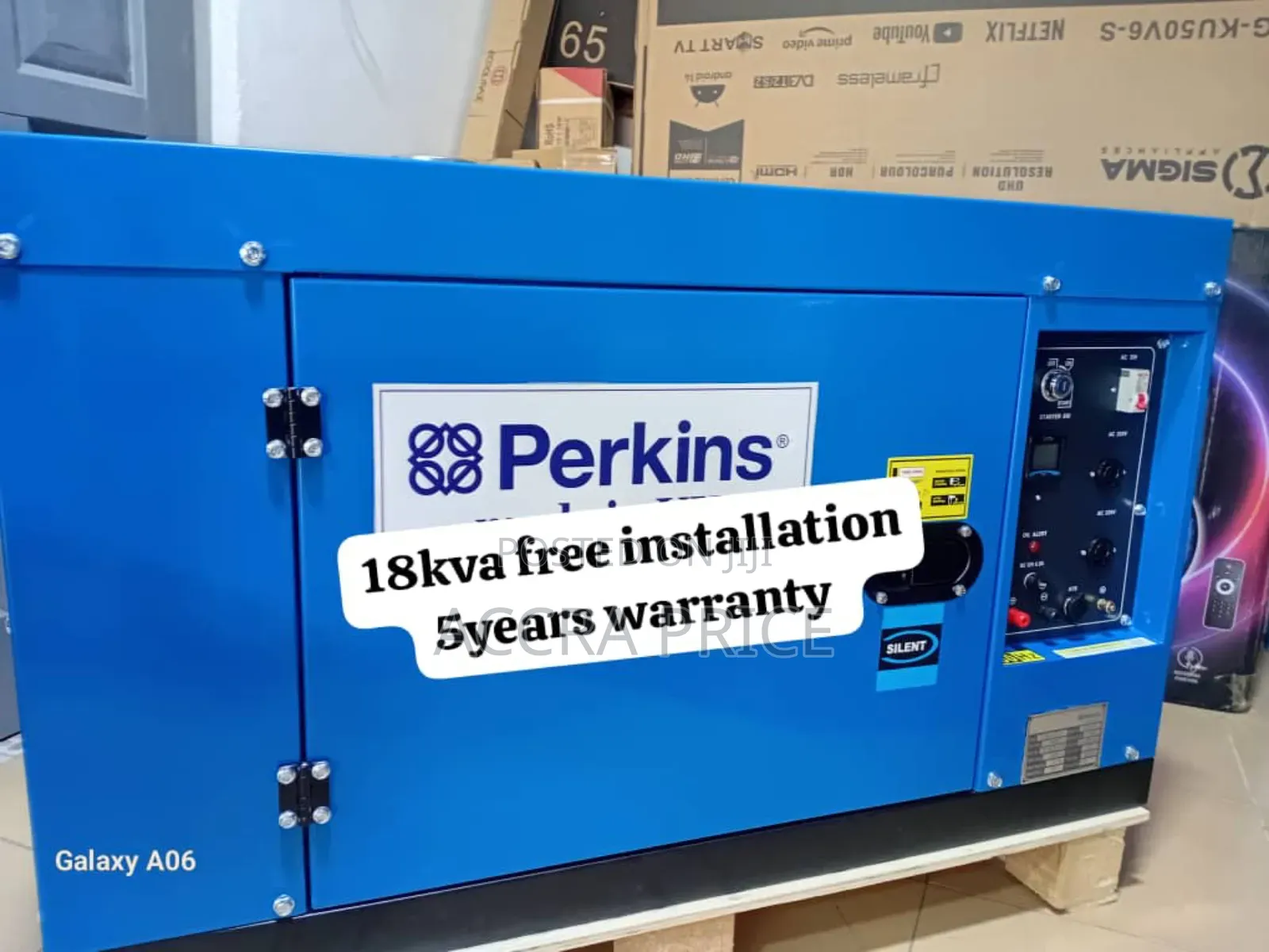 Protection Power Perkins 18kva Generator Diesel 18kva