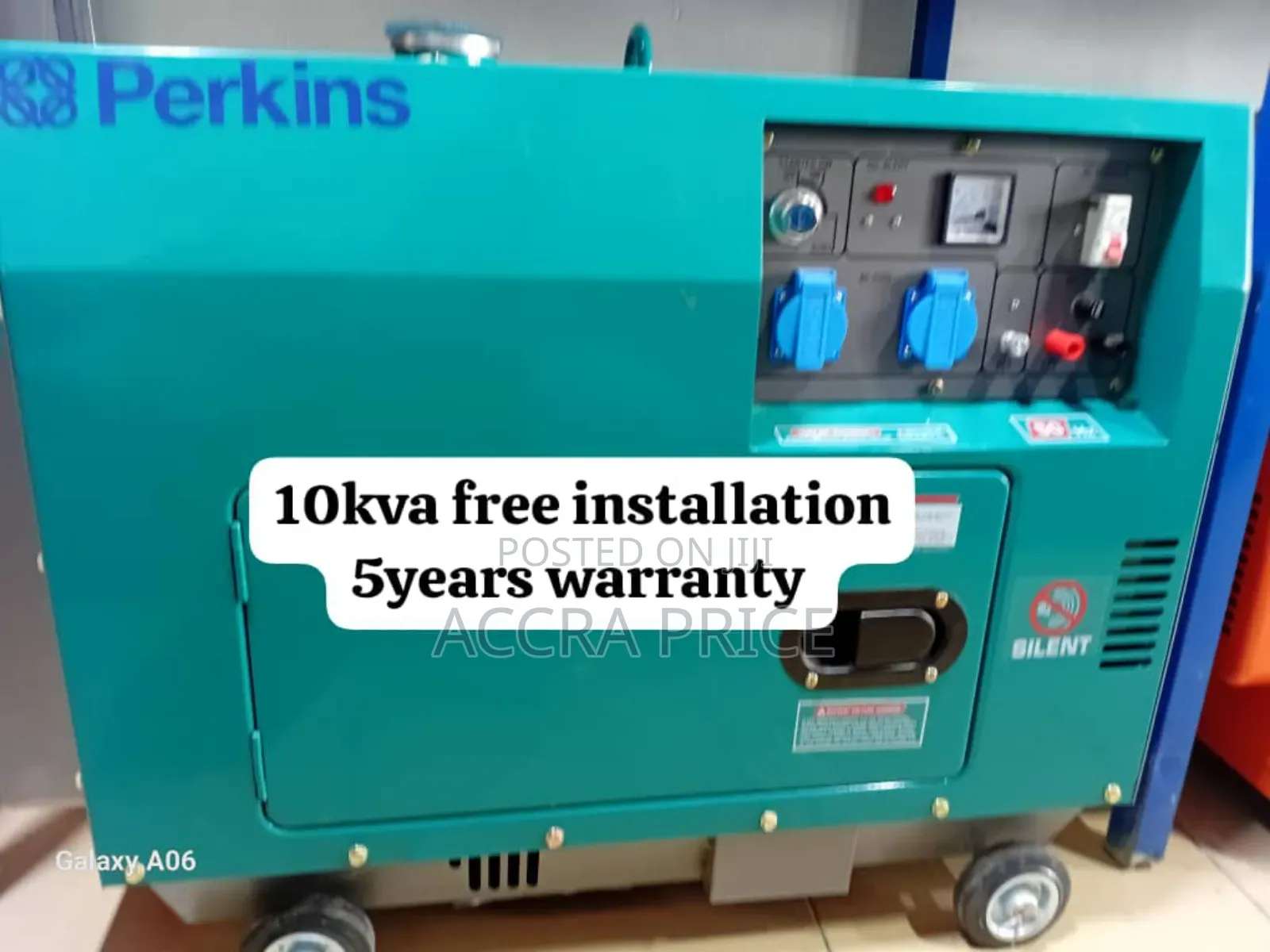 Axion Gen Perkins 10kva 13000watts Diesel Generator