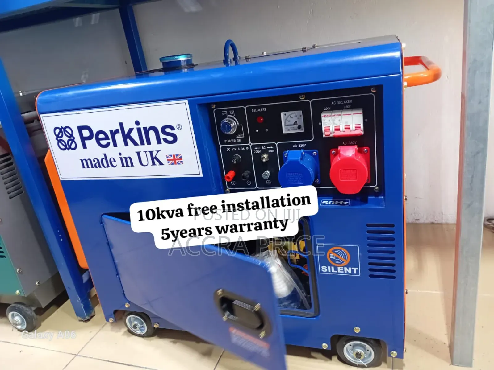 Vortex Force Perkins 10kva Diesel 13000watts Diesel Generato