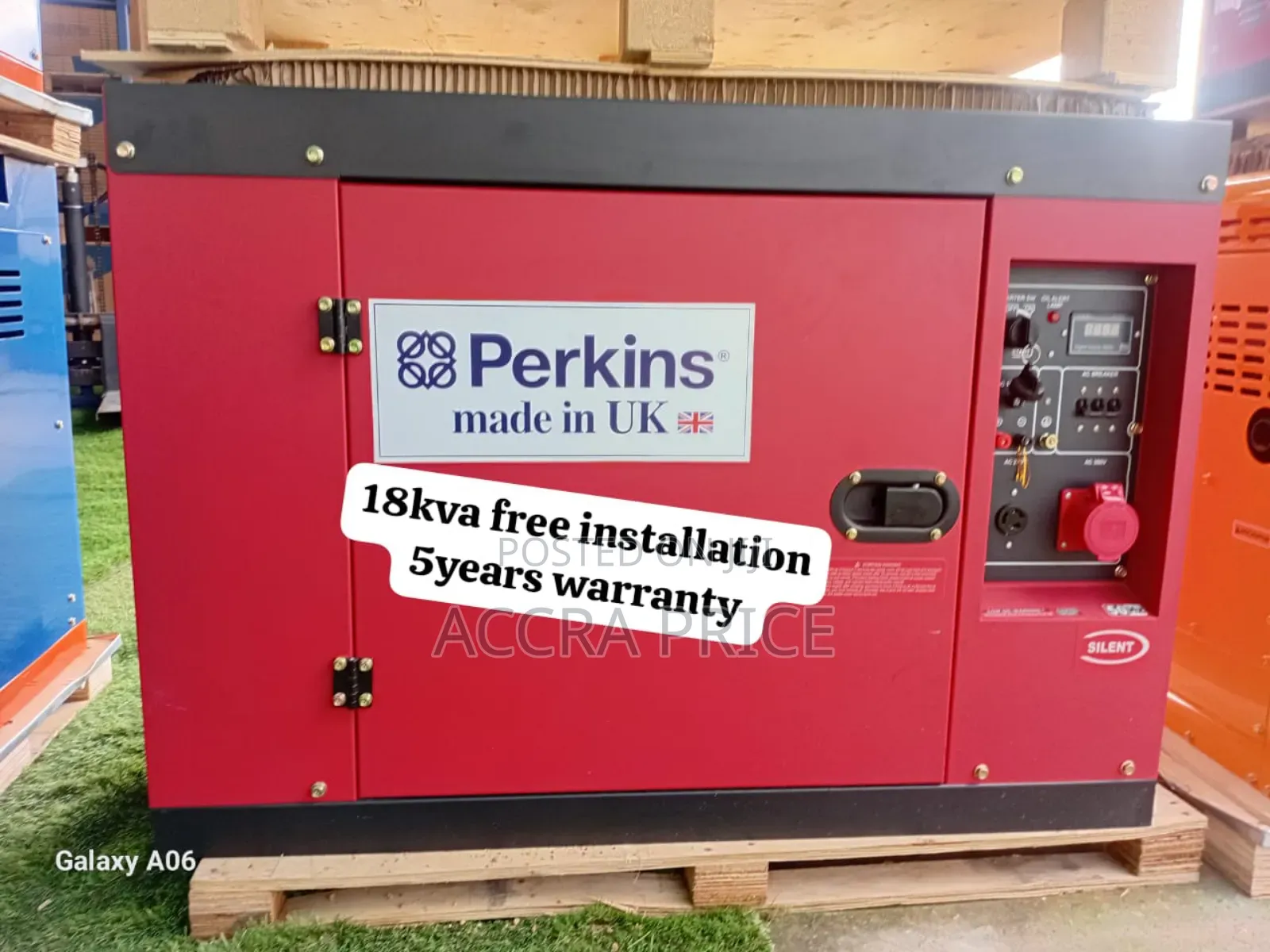 Silver Surgx Perkins 18kva Diesel Generator 18kva Diesel