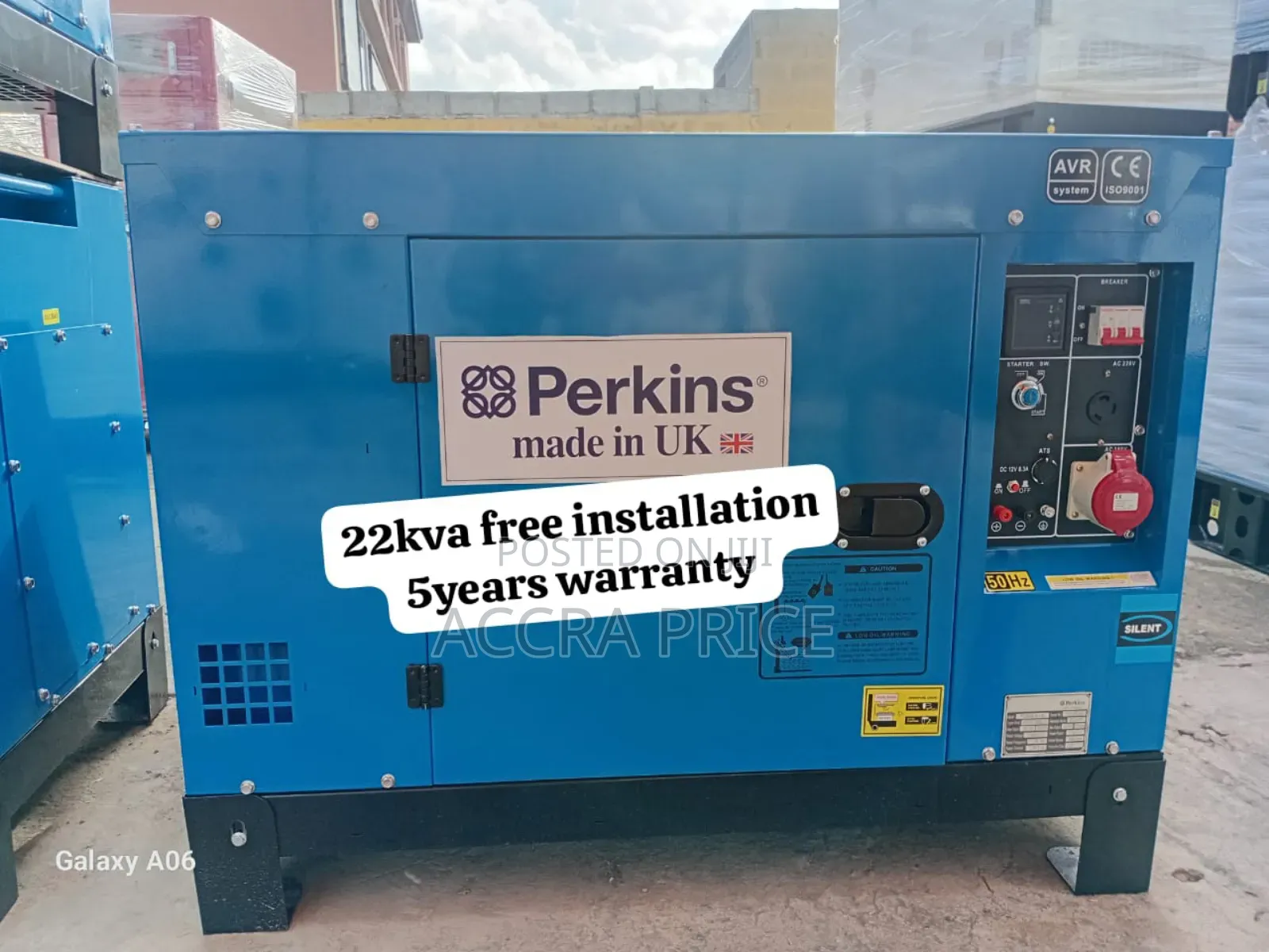 Pinnacle Panelx Perkins 22kva Diesel Generator 22kva Diesel