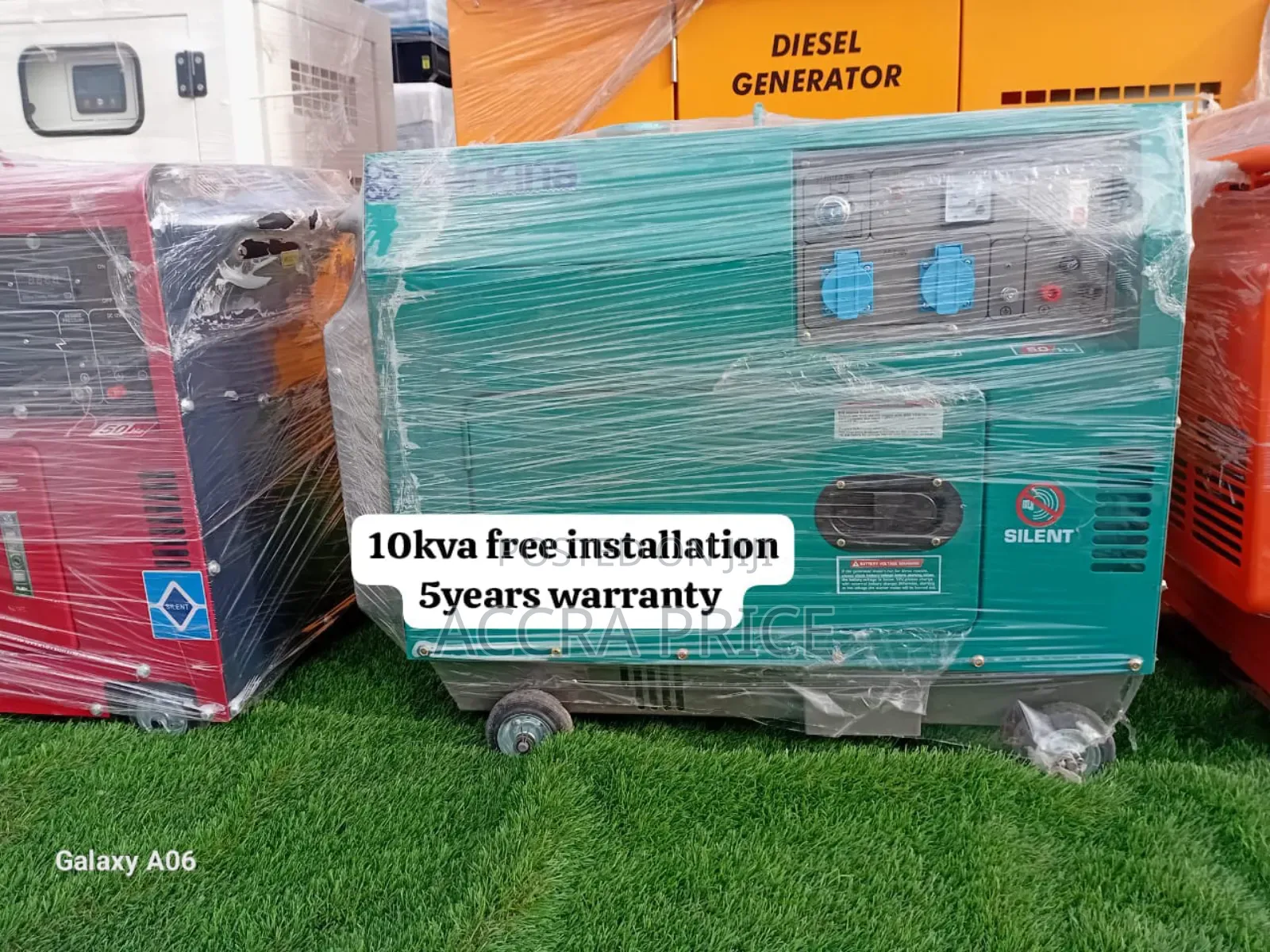Prime Source Perkins 10kva 13000watts Diesel Generator