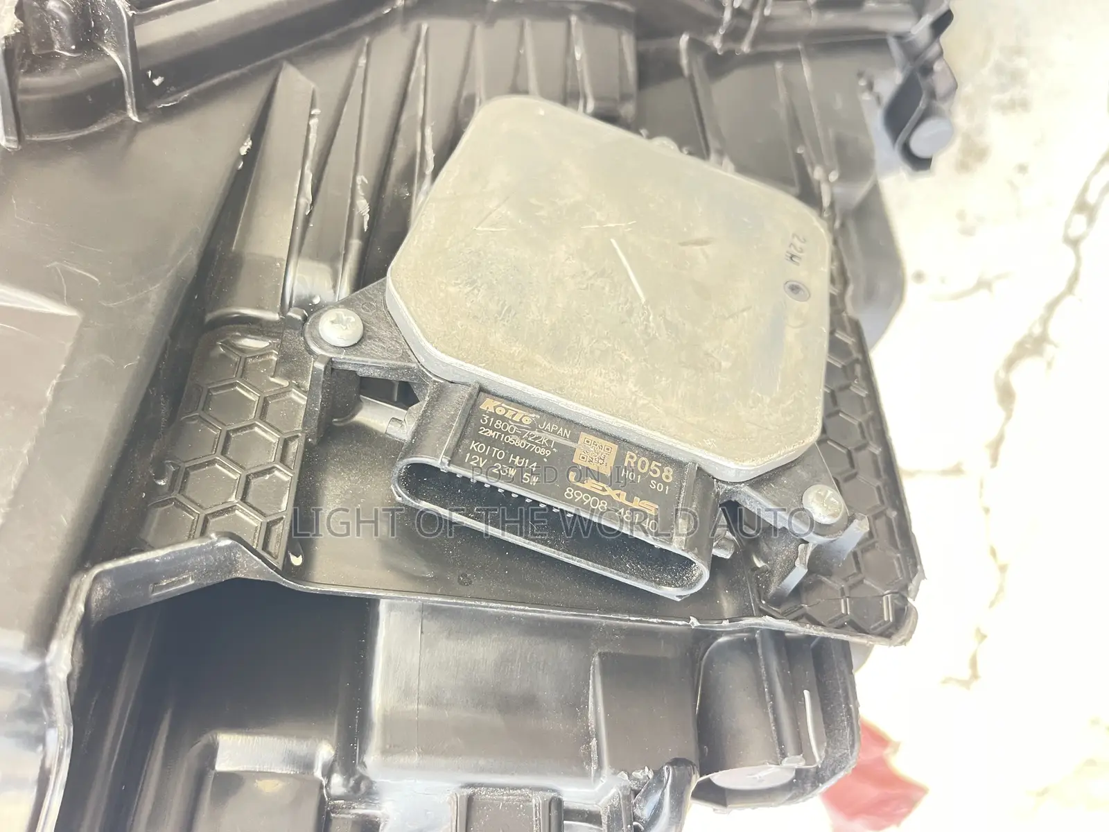 Lexus Rx 350 Headlight 2022 Charger Type