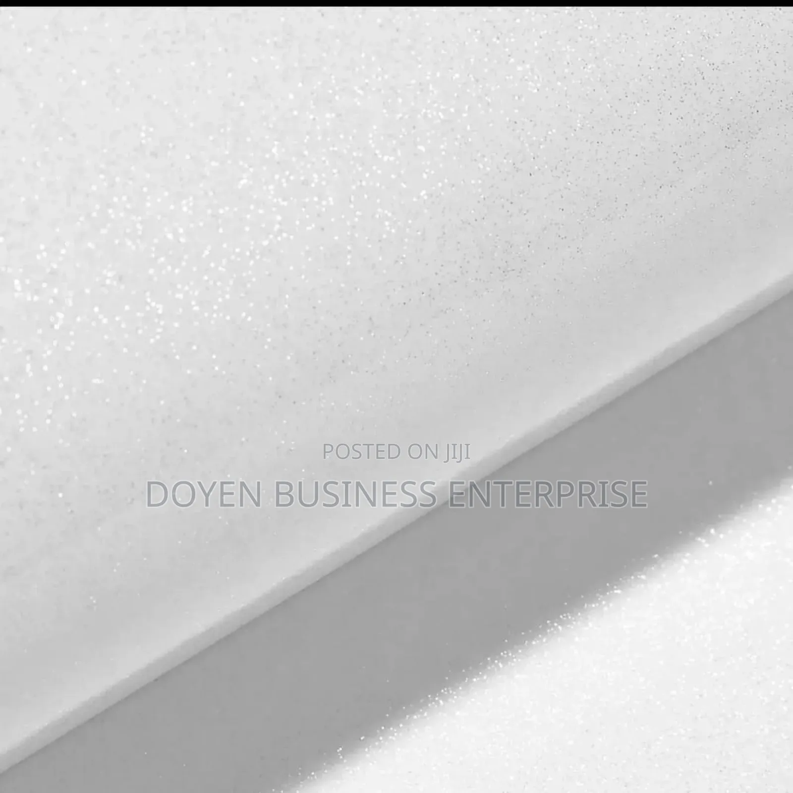 High Glossy Off-White With Shimmer Adhesive Stickers