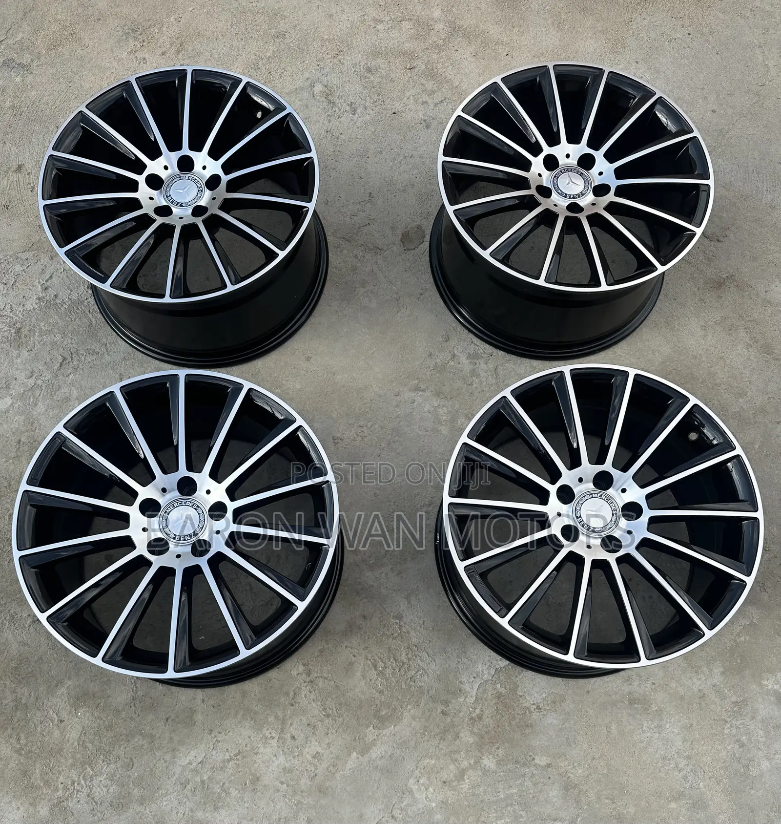 Sleek Mercedes Benz Rim Size 18 Available