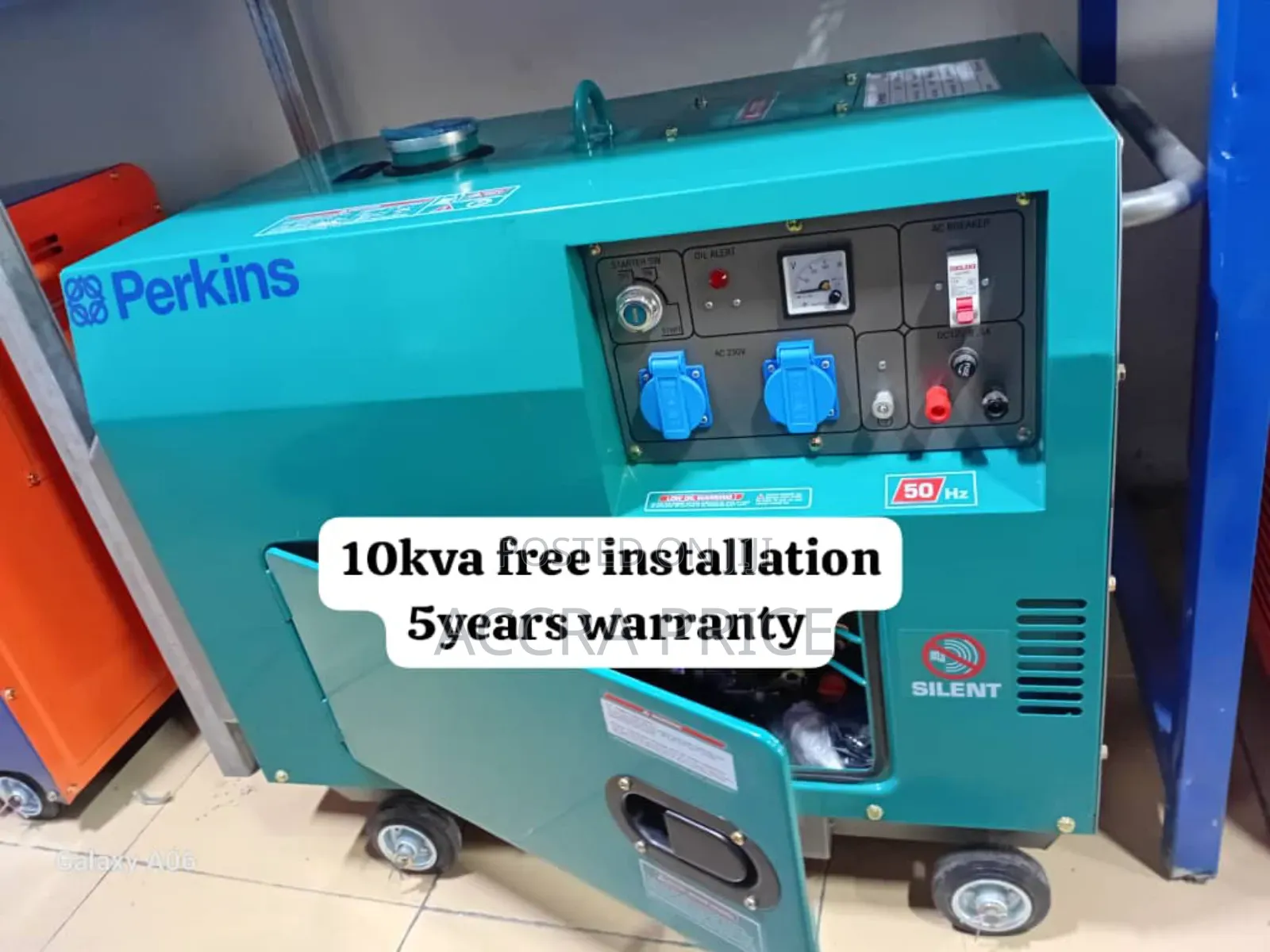 Ignite Watt Perkins 10kva Diesel 13000watts Diesel Generator
