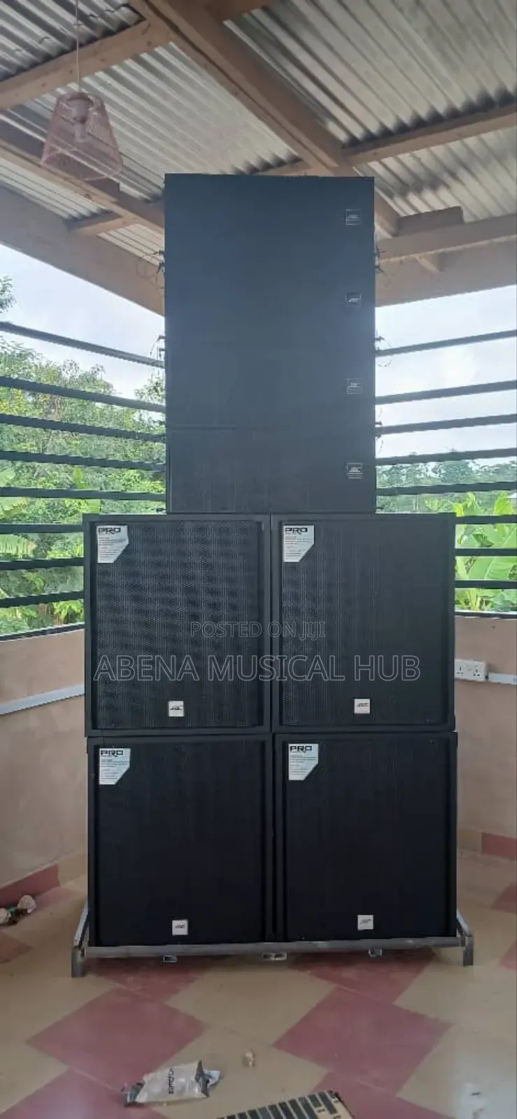Jac- Speaker Single Bass 2 Pair With Inches Arrays 2 Pair