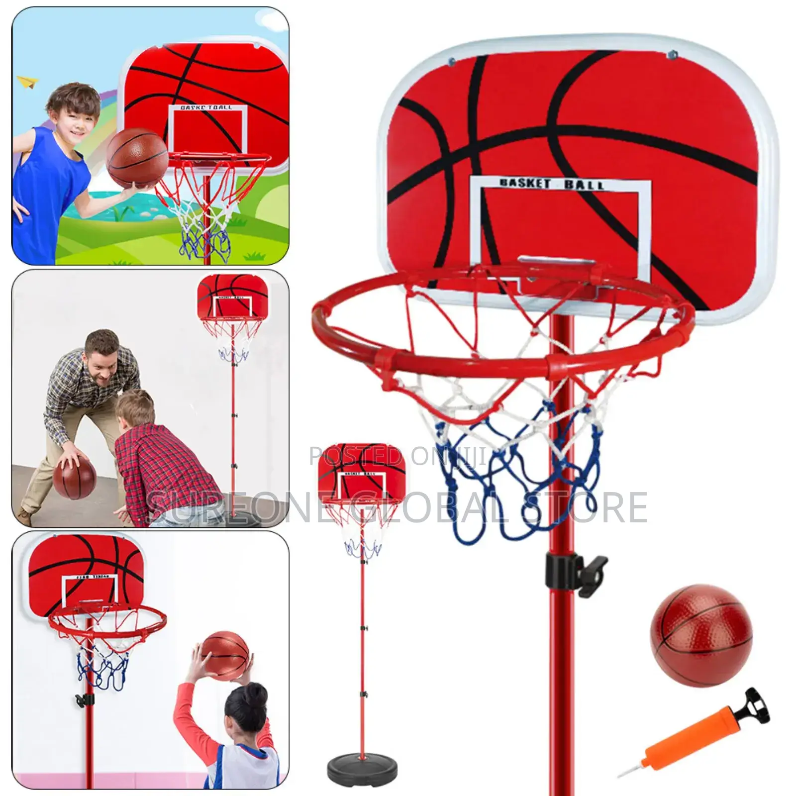 Mini Basketball Hoop With Ball