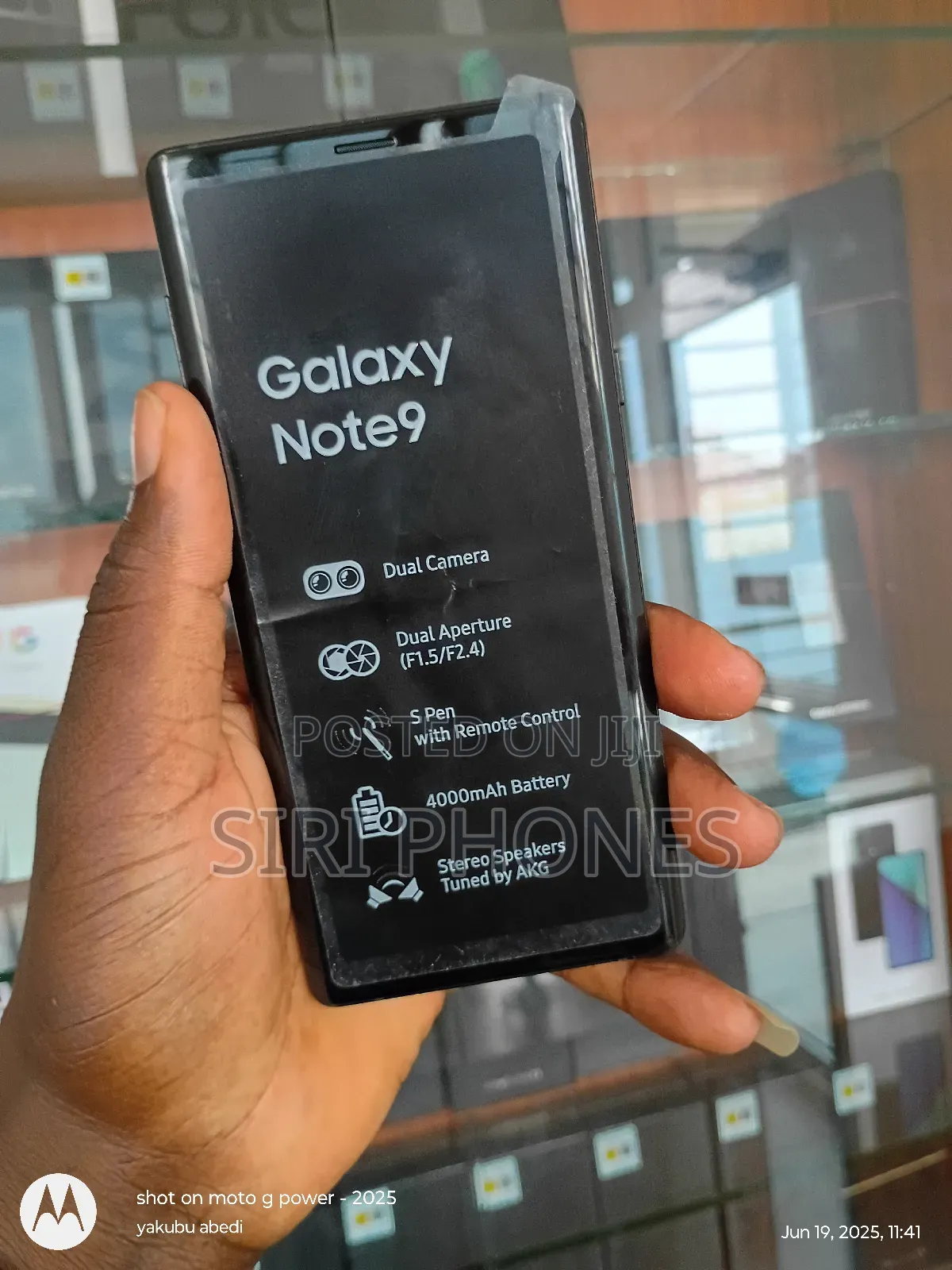 Samsung Galaxy Note 9 128 GB Black