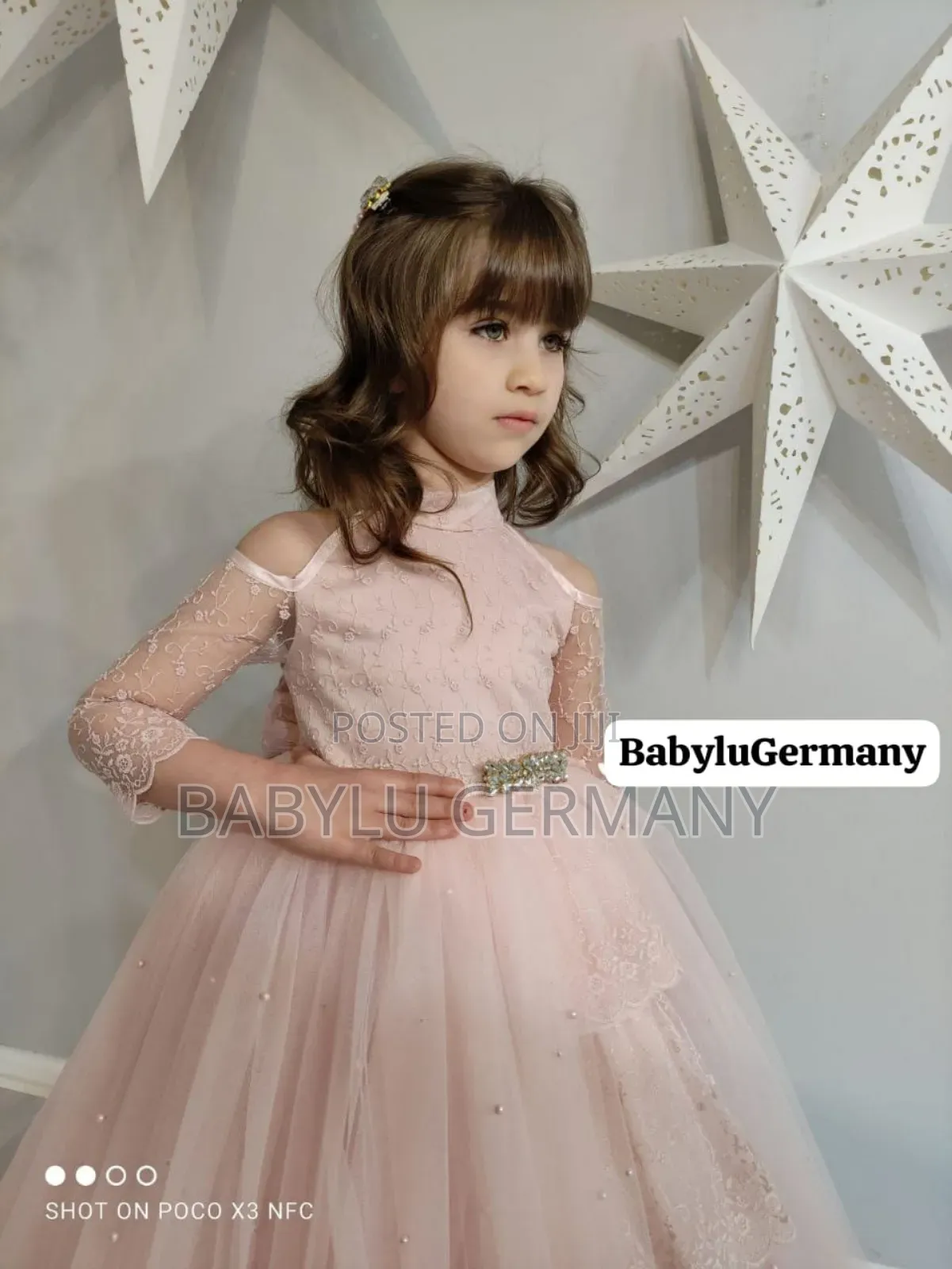 Luxury Turkey Brand Ball Gown Pink Princess Dress