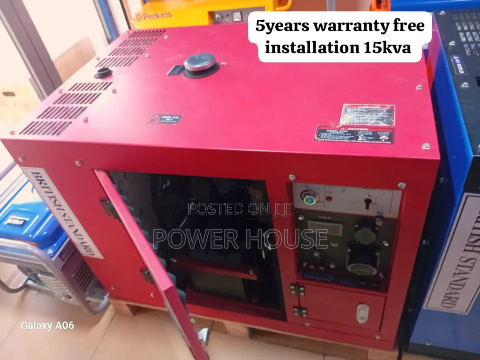 Hub Solara Gen 16500watts Diesel Perkins Generator