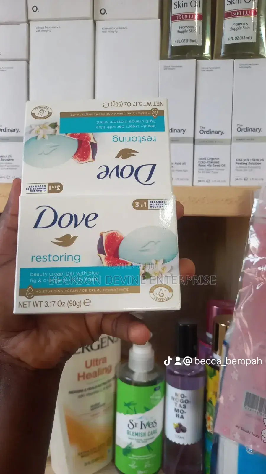 Dove Bar Soap( 4 in 1)