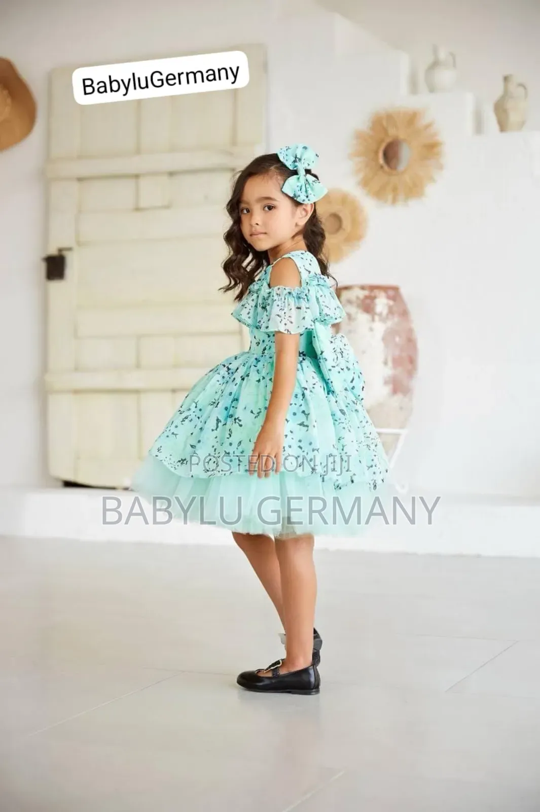 Luxe Blue Princess Dress / Ball Gown : Turkey Luxury Brand