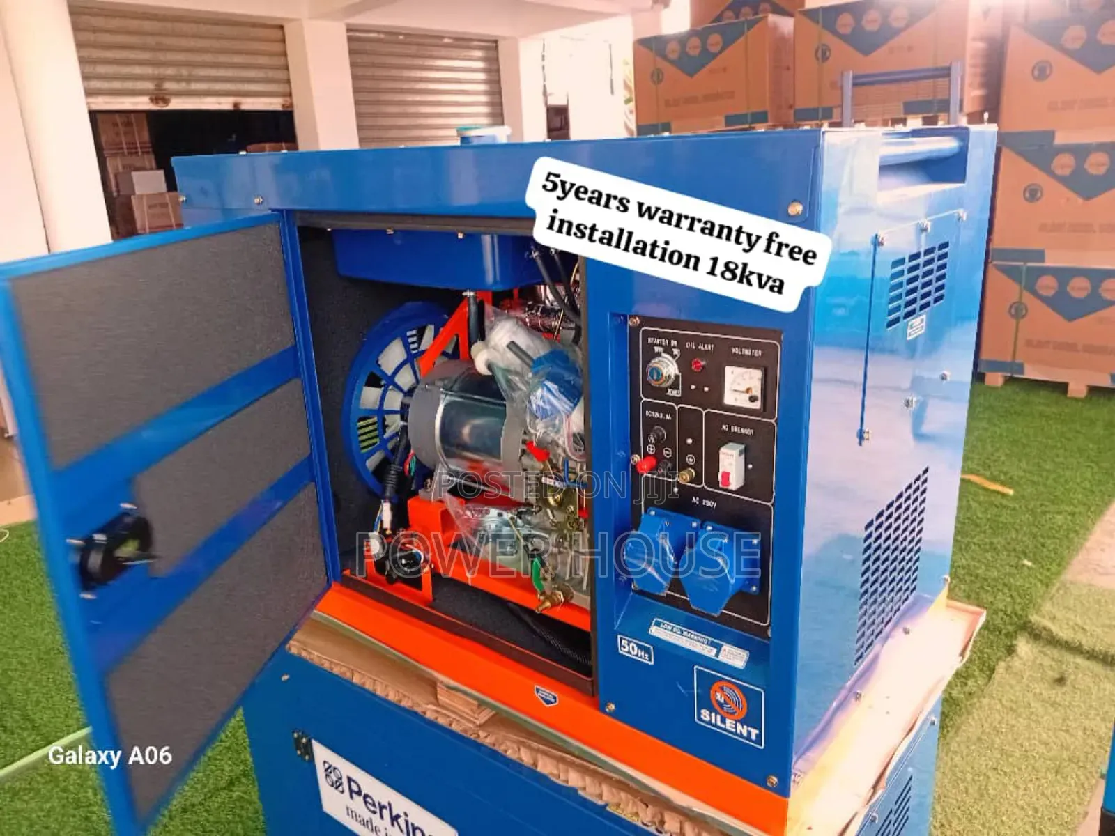 Hub Platinum Beacon 18kva Perkins Diesel Generator 18kva