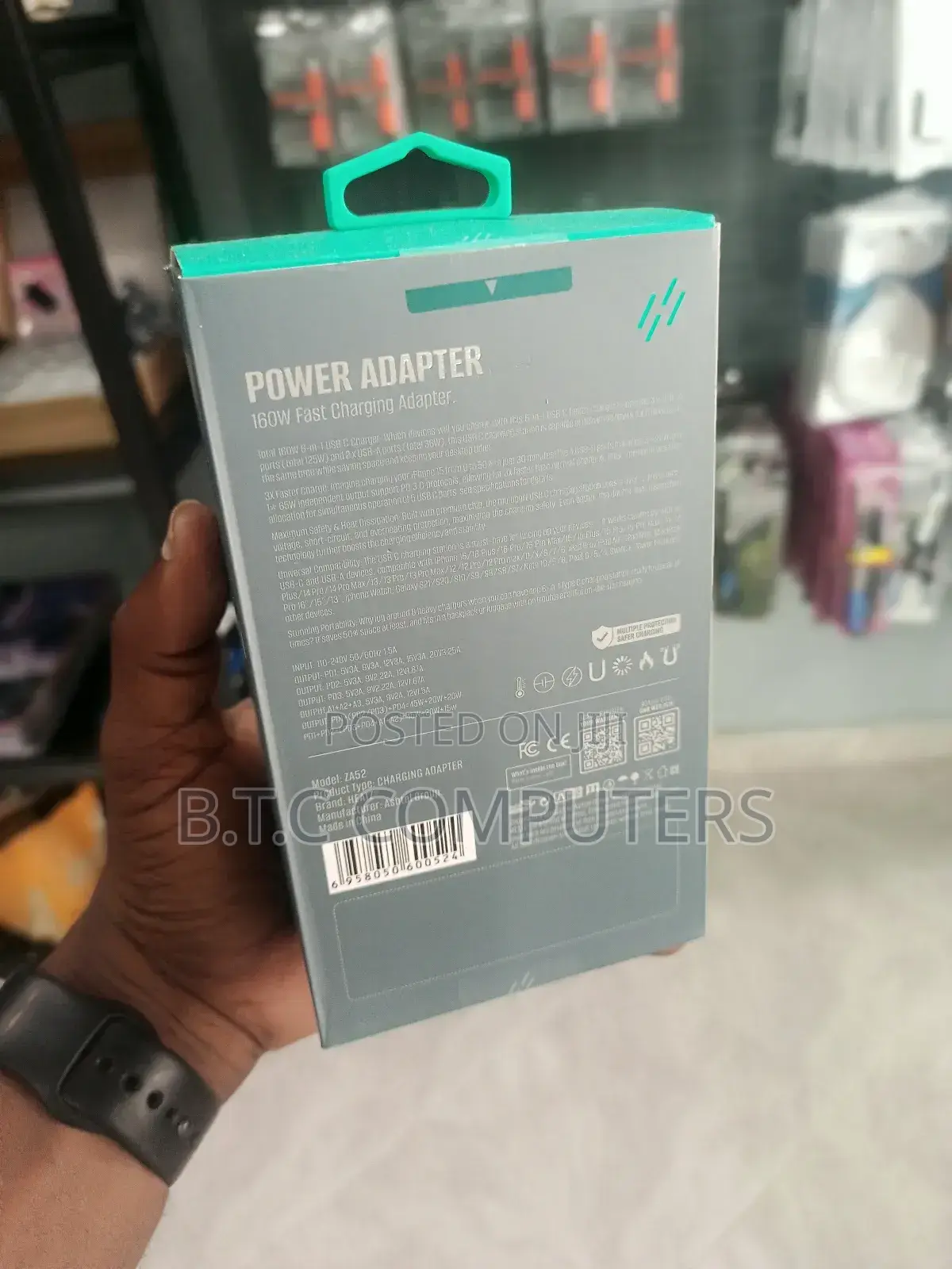 Original Power Adapter 160wt Gen 7in1