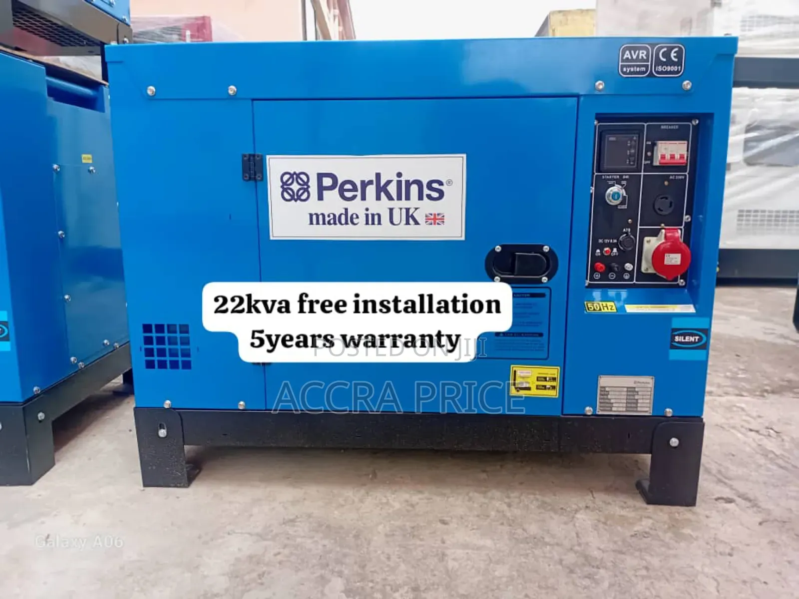Power Your Potential With Perkins 22kva Diesel Generator