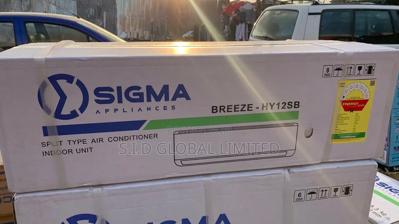 Eco-friendly R410a Sigma 1.5hp Split Air Conditioner